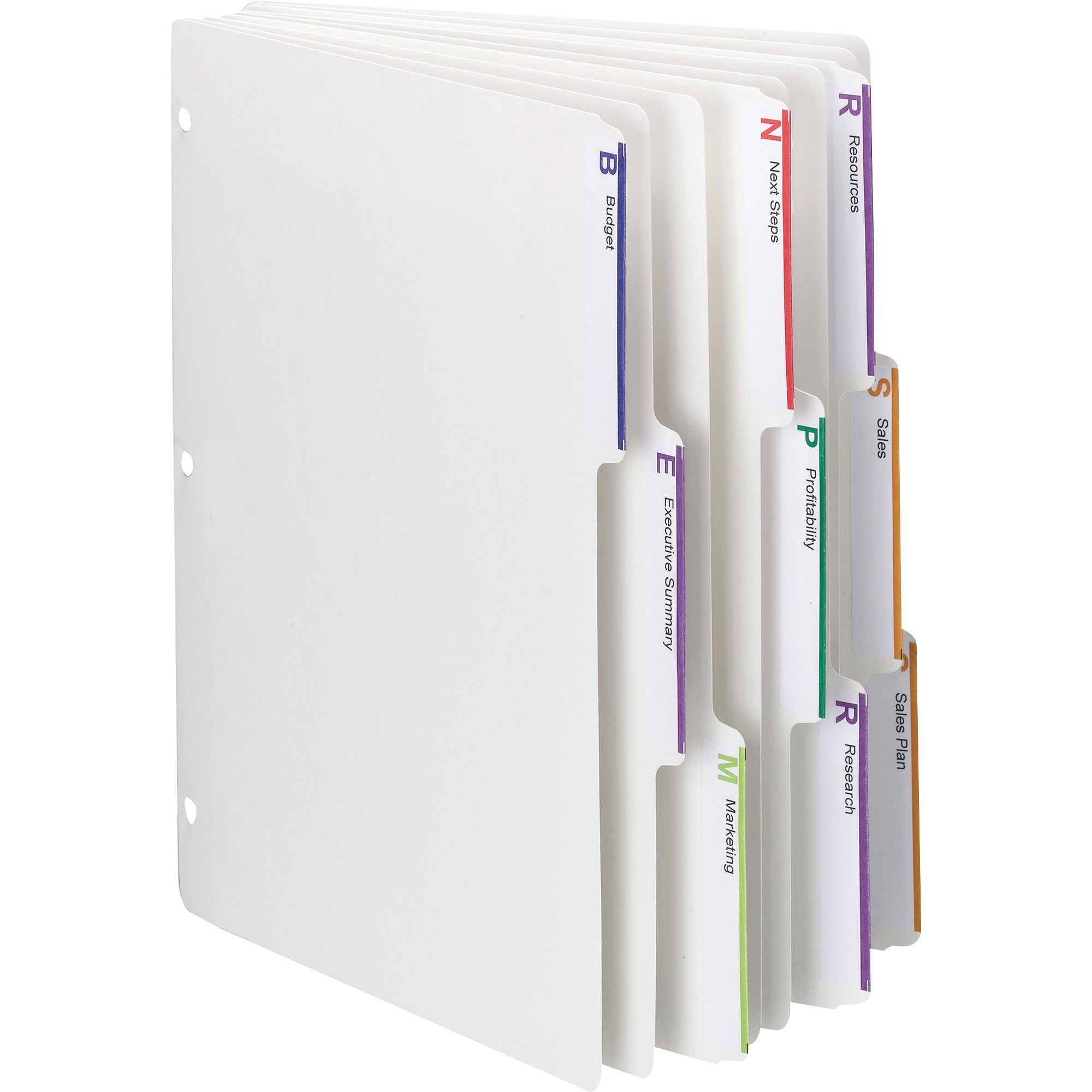 Smead Viewables 3-Ring Binder Index Dividers - Letter - 8.50 Smead Viewables 3-Ring Binder Index Dividers - Letter - 8.50