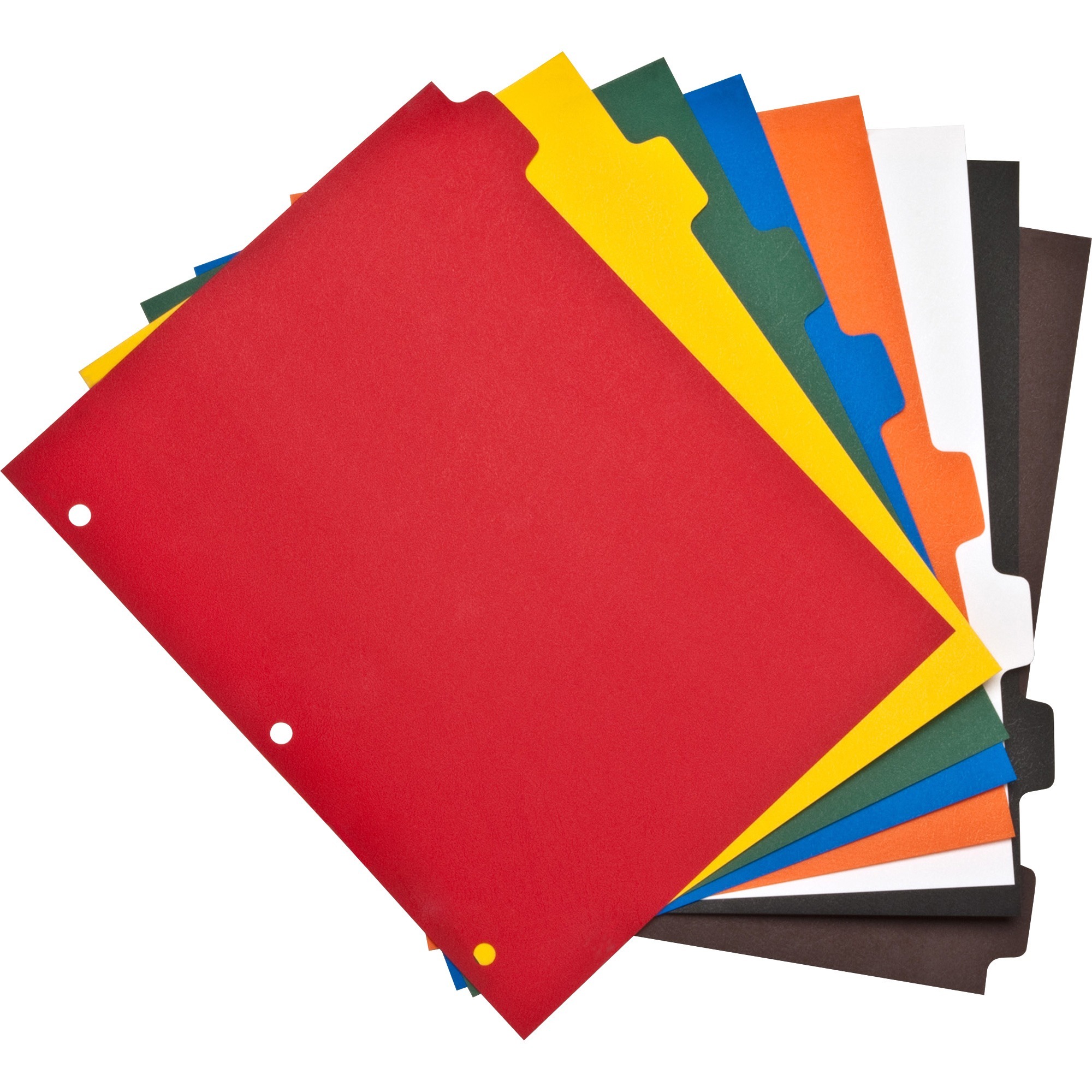 Business Source Plain Tab Color Polyethylene Index Dividers - Blank Tab(s) - 8 Tab(s)/Set - 8.5 Business Source Plain Tab Color Polyethylene Index Dividers - Blank Tab(s) - 8 Tab(s)/Set - 8.5