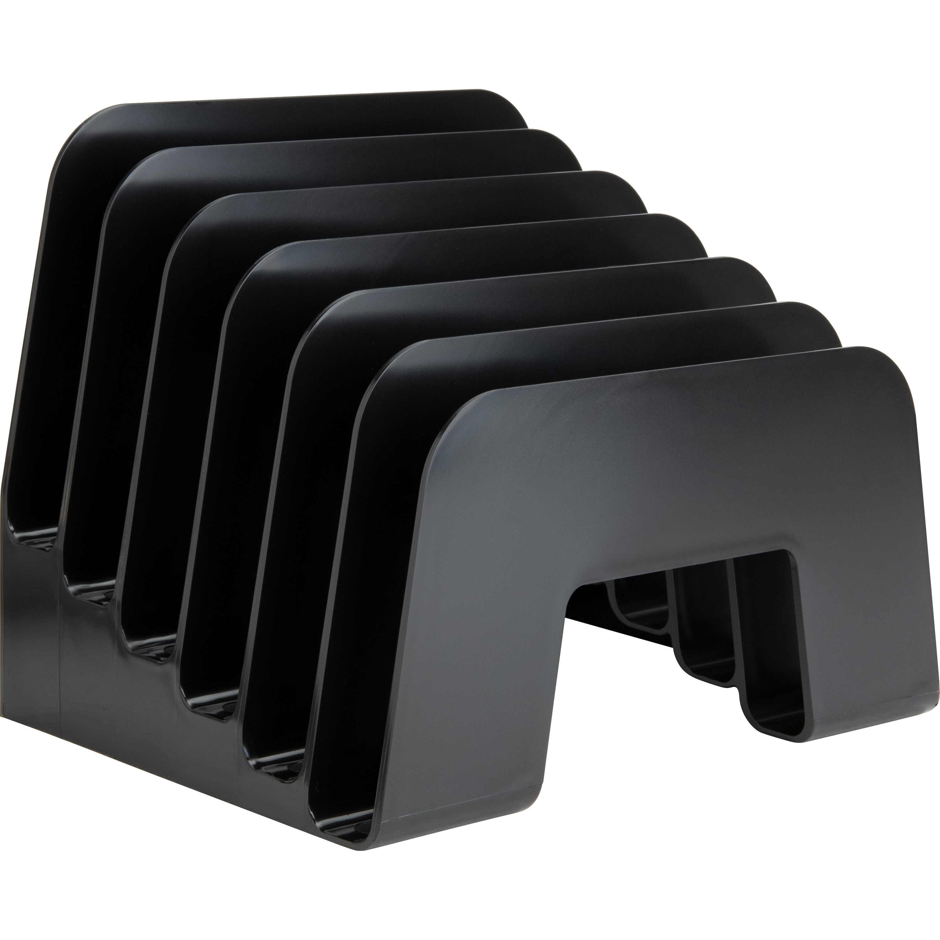 Business Source 6-slot Inclined Desk Step Sorter - 6 Compartment(s) - 6.5 Business Source 6-slot Inclined Desk Step Sorter - 6 Compartment(s) - 6.5