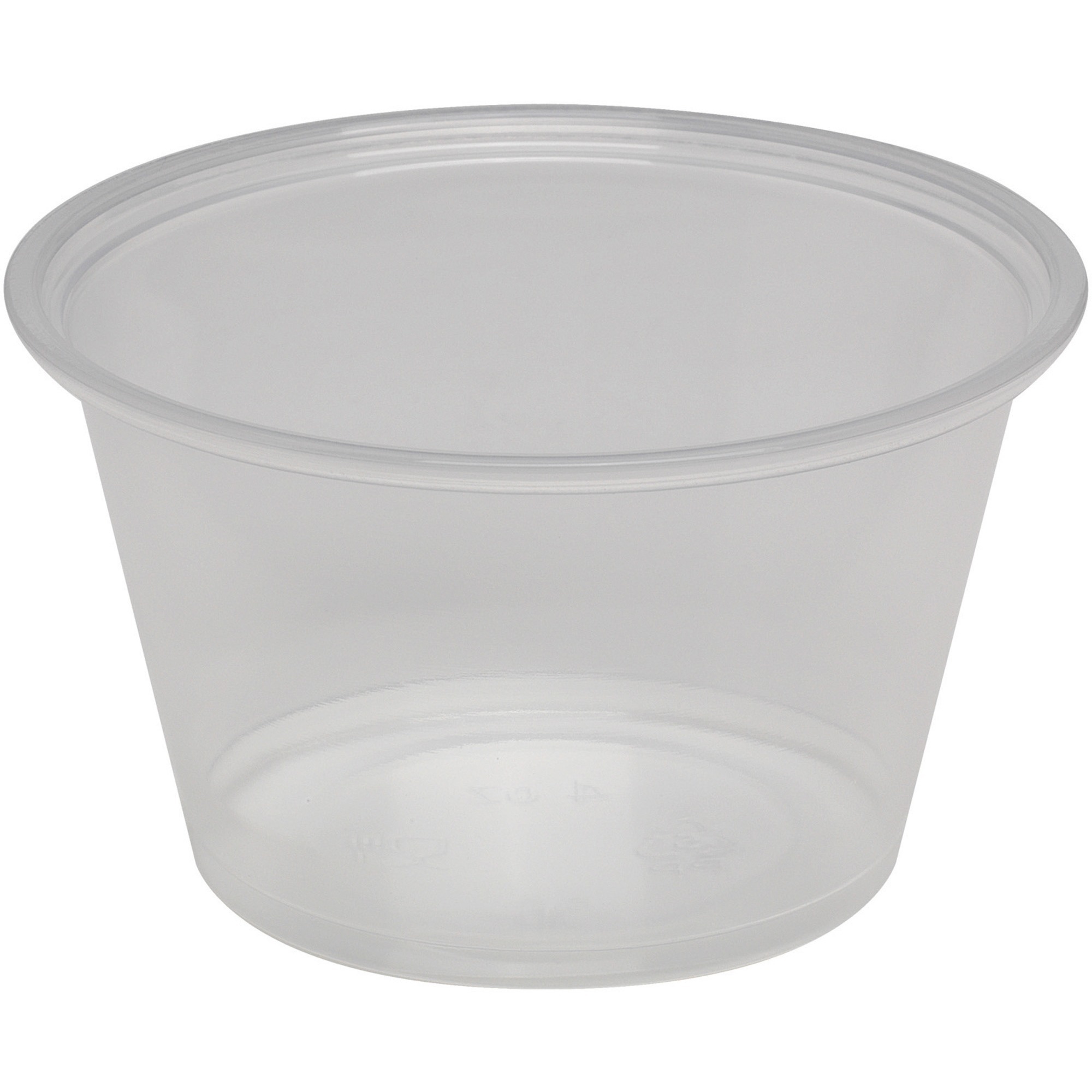 Dixie 4 oz Souffle Cups by GP Pro - 200 / Pack - 12 / Carton - Clear - Plastic - Sauce Dixie 4 oz Souffle Cups by GP Pro - 200 / Pack - 12 / Carton - Clear - Plastic - Sauce