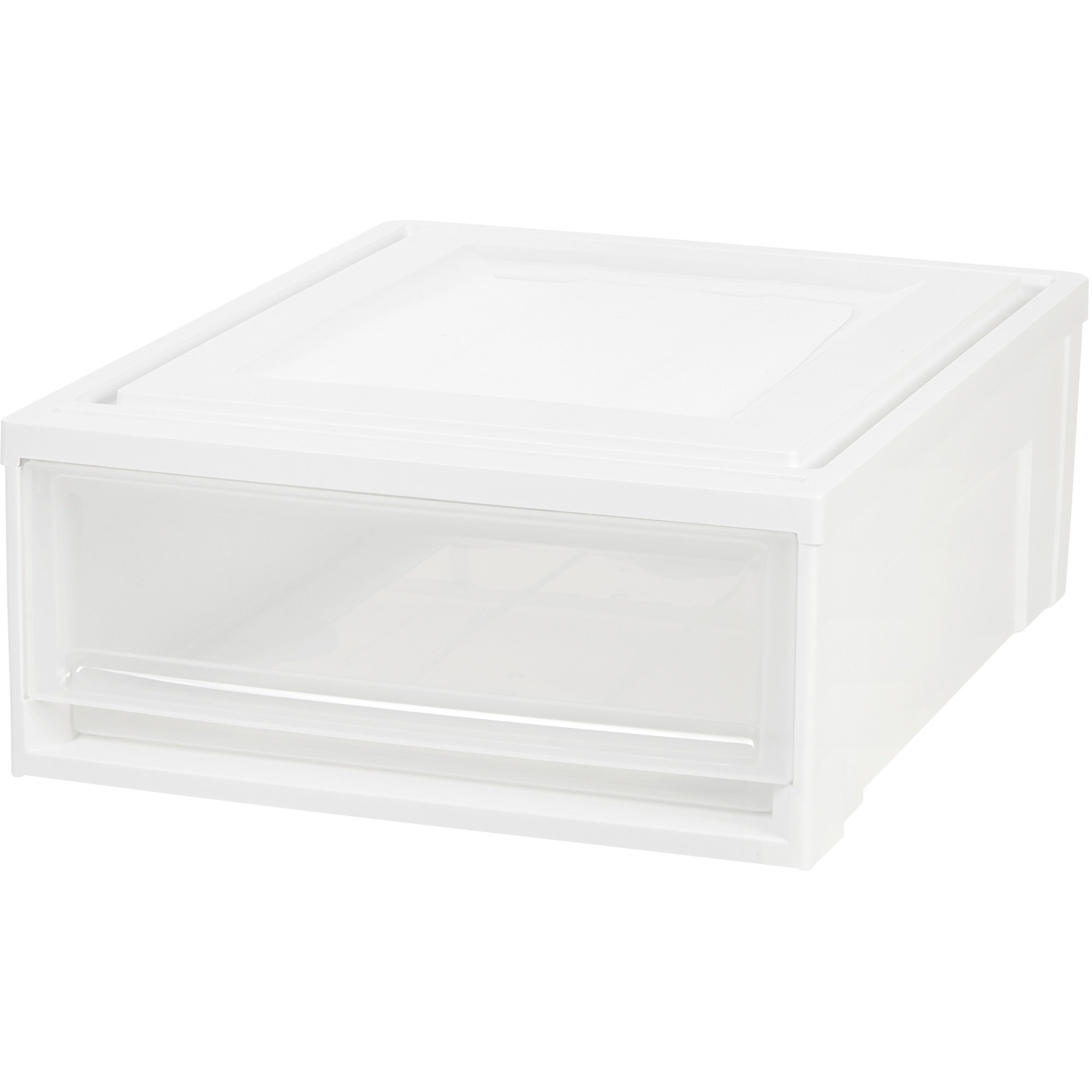 IRIS Stackable Storage Box Drawer - External Dimensions: 19.6 IRIS Stackable Storage Box Drawer - External Dimensions: 19.6