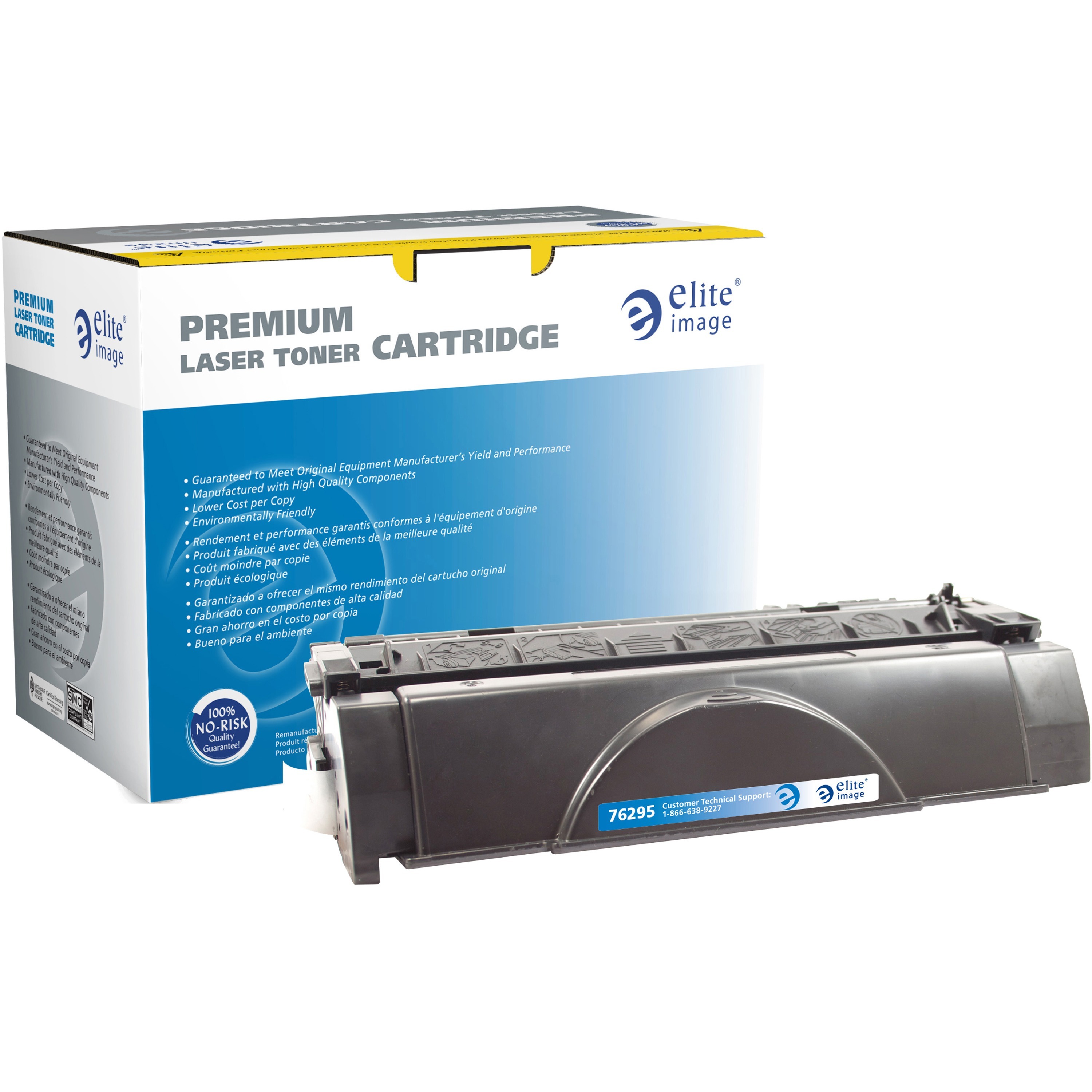 Elite Image Remanufactured Laser Toner Cartridge - Alternative for HP 49A (Q5949A) - Black - 1 Each - 5000 Pages Elite Image Remanufactured Laser Toner Cartridge - Alternative for HP 49A (Q5949A) - Black - 1 Each - 5000 Pages