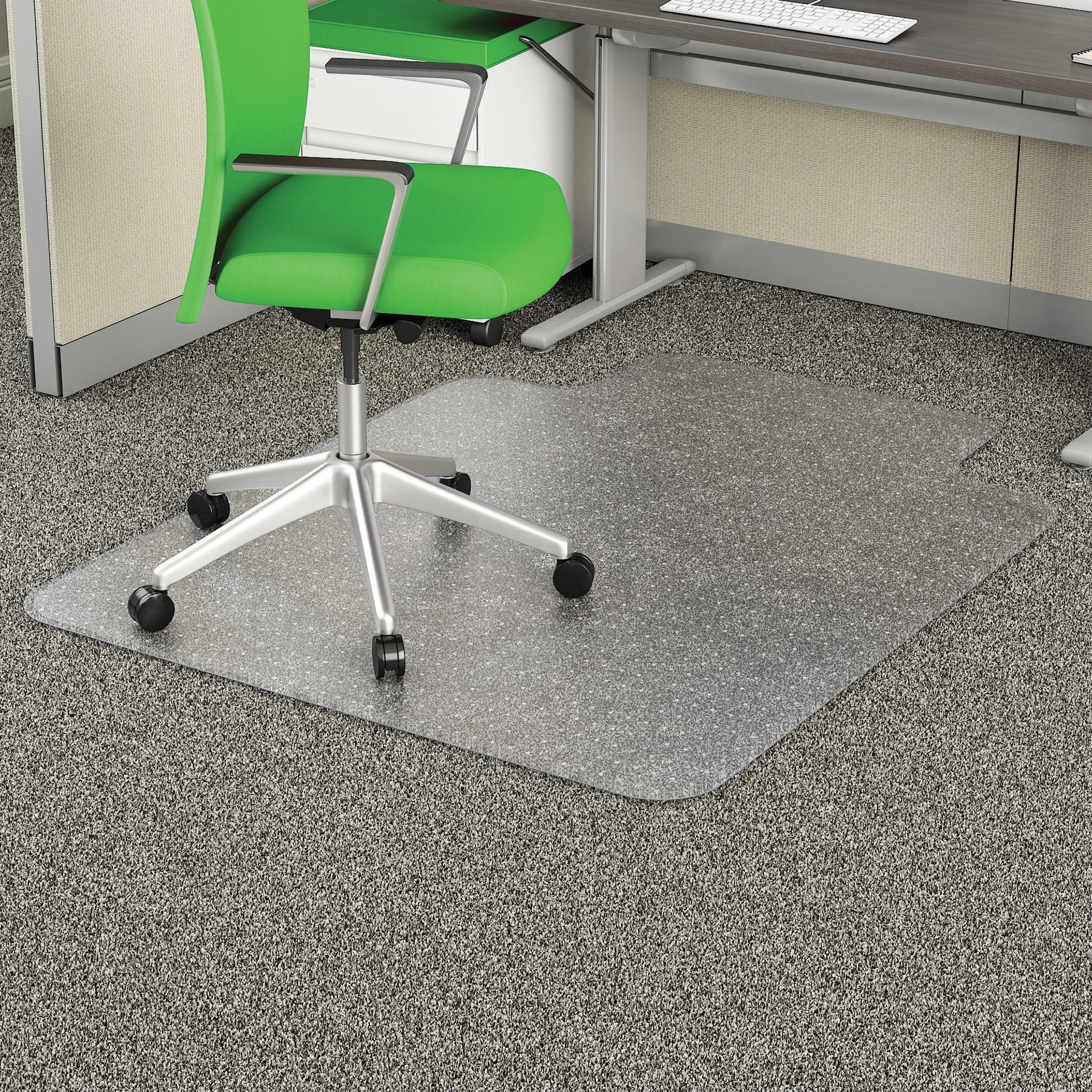 Deflecto EconoMat Chair Mat - Commercial, Carpet - 48 Deflecto EconoMat Chair Mat - Commercial, Carpet - 48