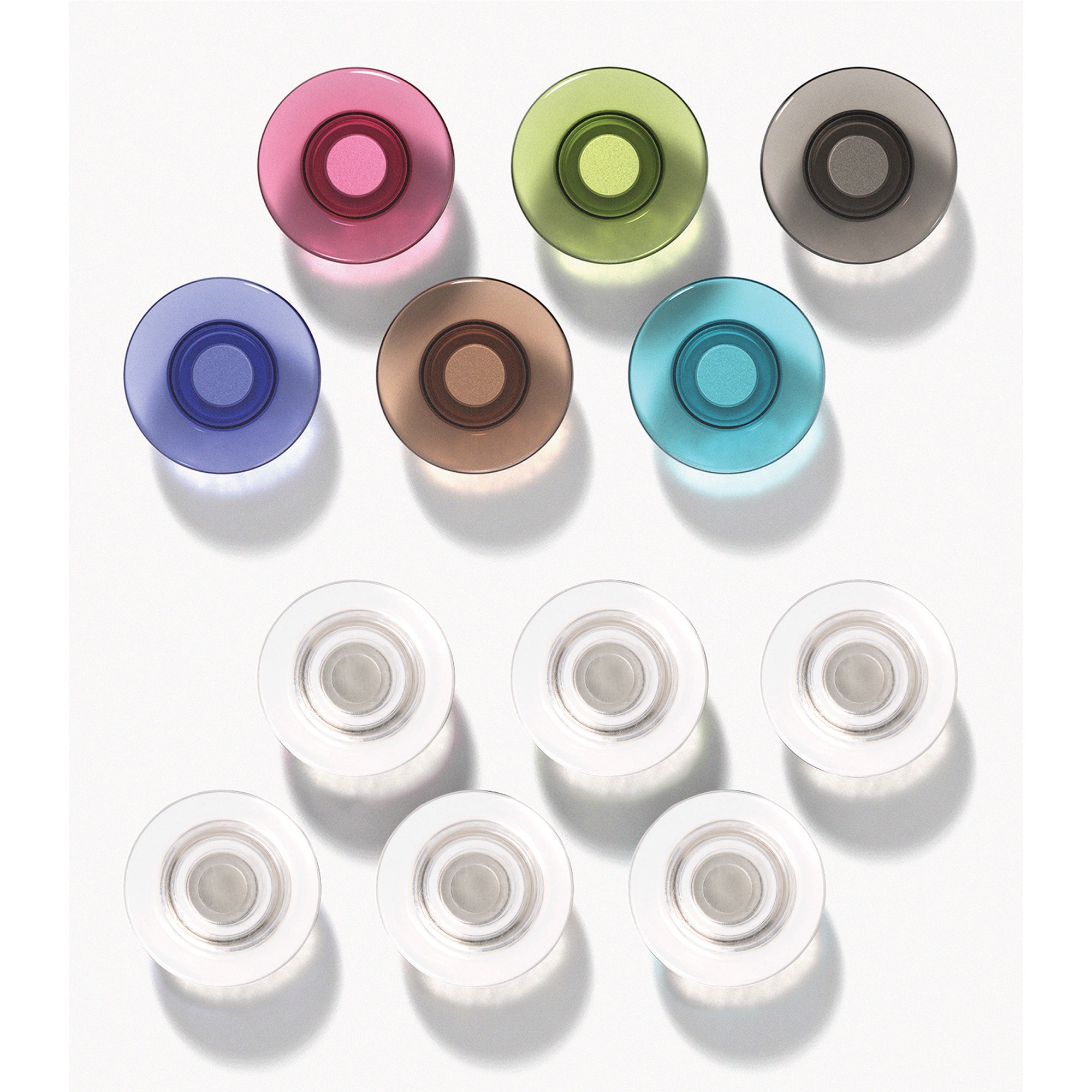 Quartet Glass Board Magnets - 0.5 Quartet Glass Board Magnets - 0.5