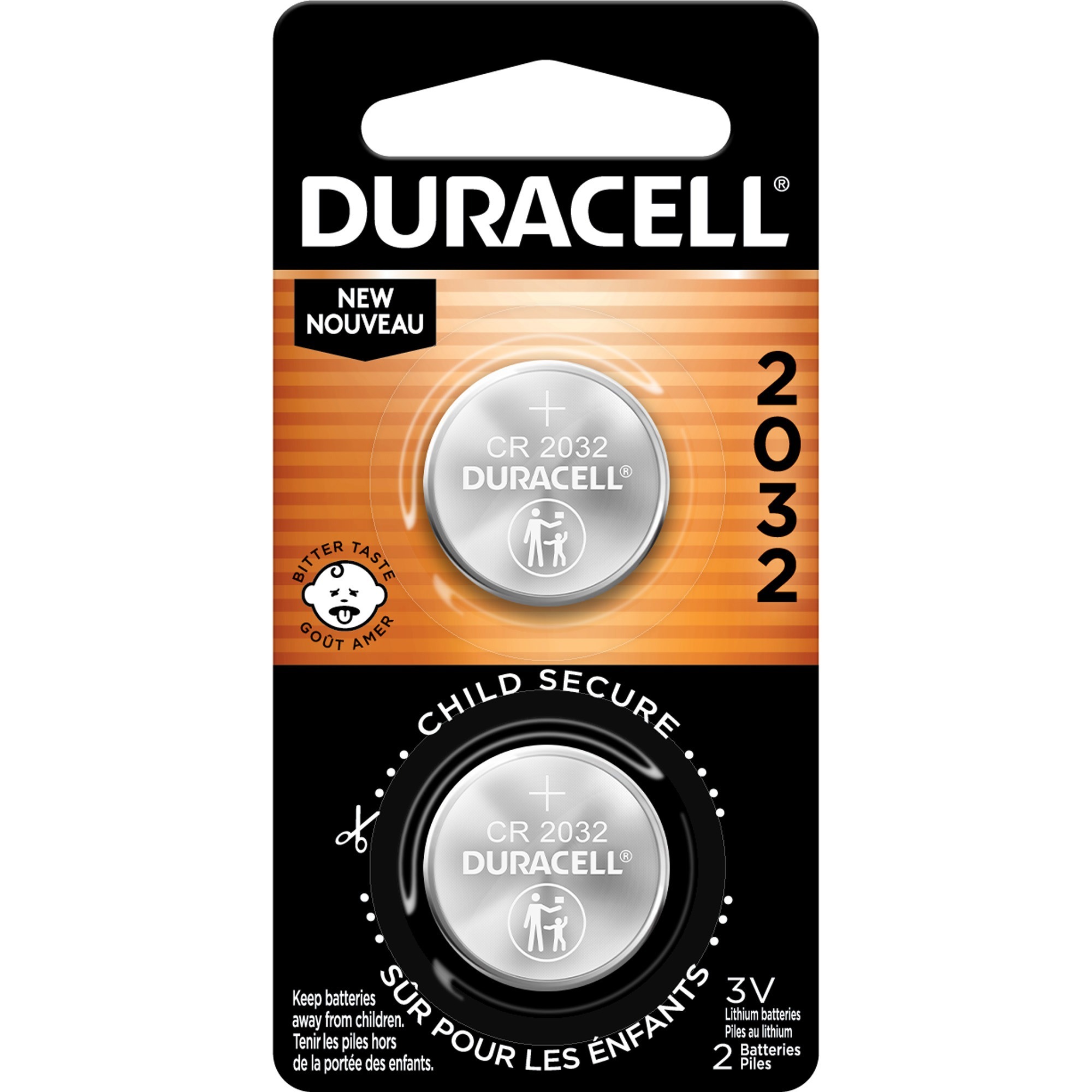 Duracell 2032 3V Lithium Battery 4-Packs - For Security Device, Medical Equipment, Health/Fitness Monitoring Equipment, Calculator, Watch, Keyfob Transmitter - CR2032 - 3 V DC - 30 / Carton Duracell 2032 3V Lithium Battery 4-Packs - For Security Device, Medical Equipment, Health/Fitness Monitoring Equipment, Calculator, Watch, Keyfob Transmitter - CR2032 - 3 V DC - 30 / Carton
