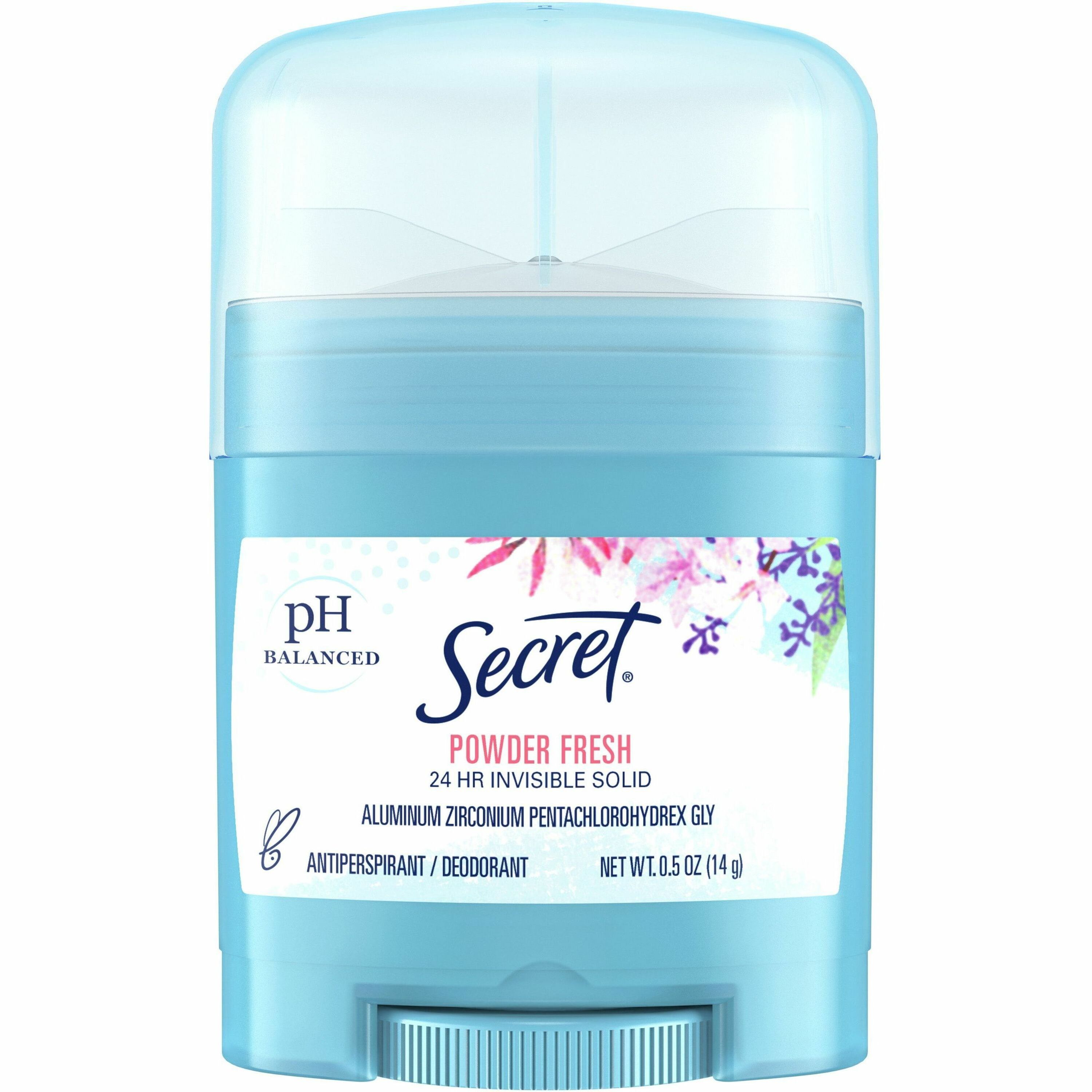 Secret Powder Fresh Deodorant - Stick - 0.50 oz - Powder Fresh - 24 / Carton - Odor Neutralizer Secret Powder Fresh Deodorant - Stick - 0.50 oz - Powder Fresh - 24 / Carton - Odor Neutralizer