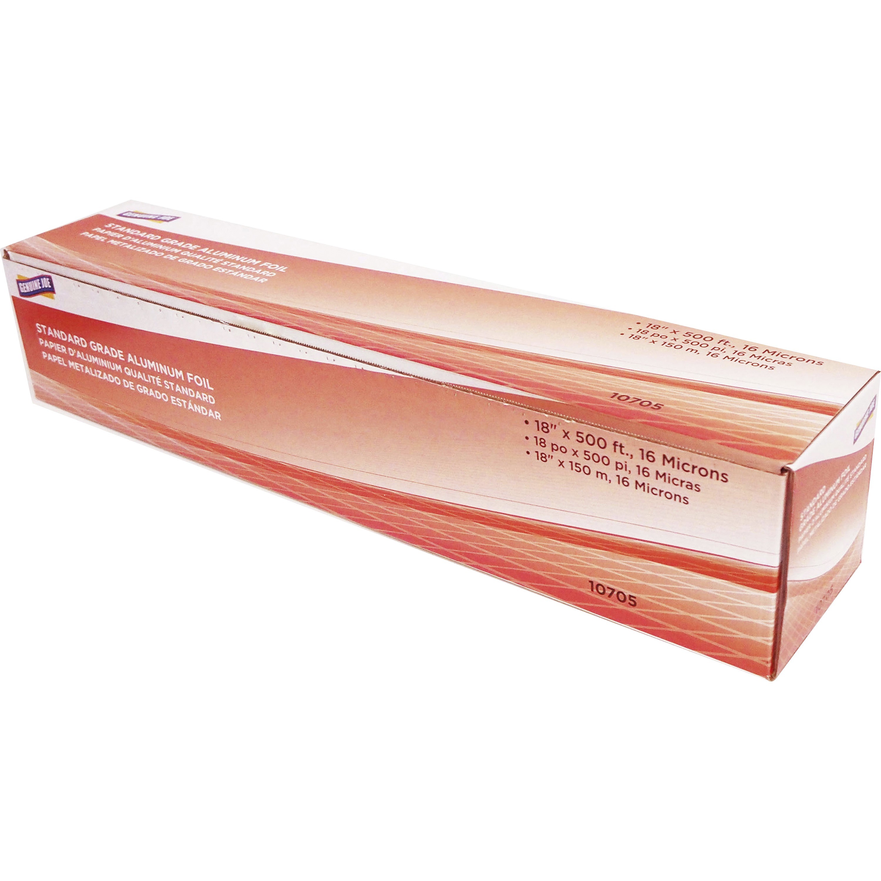 Genuine Joe Standard Grade Aluminum Foil - 18 Genuine Joe Standard Grade Aluminum Foil - 18