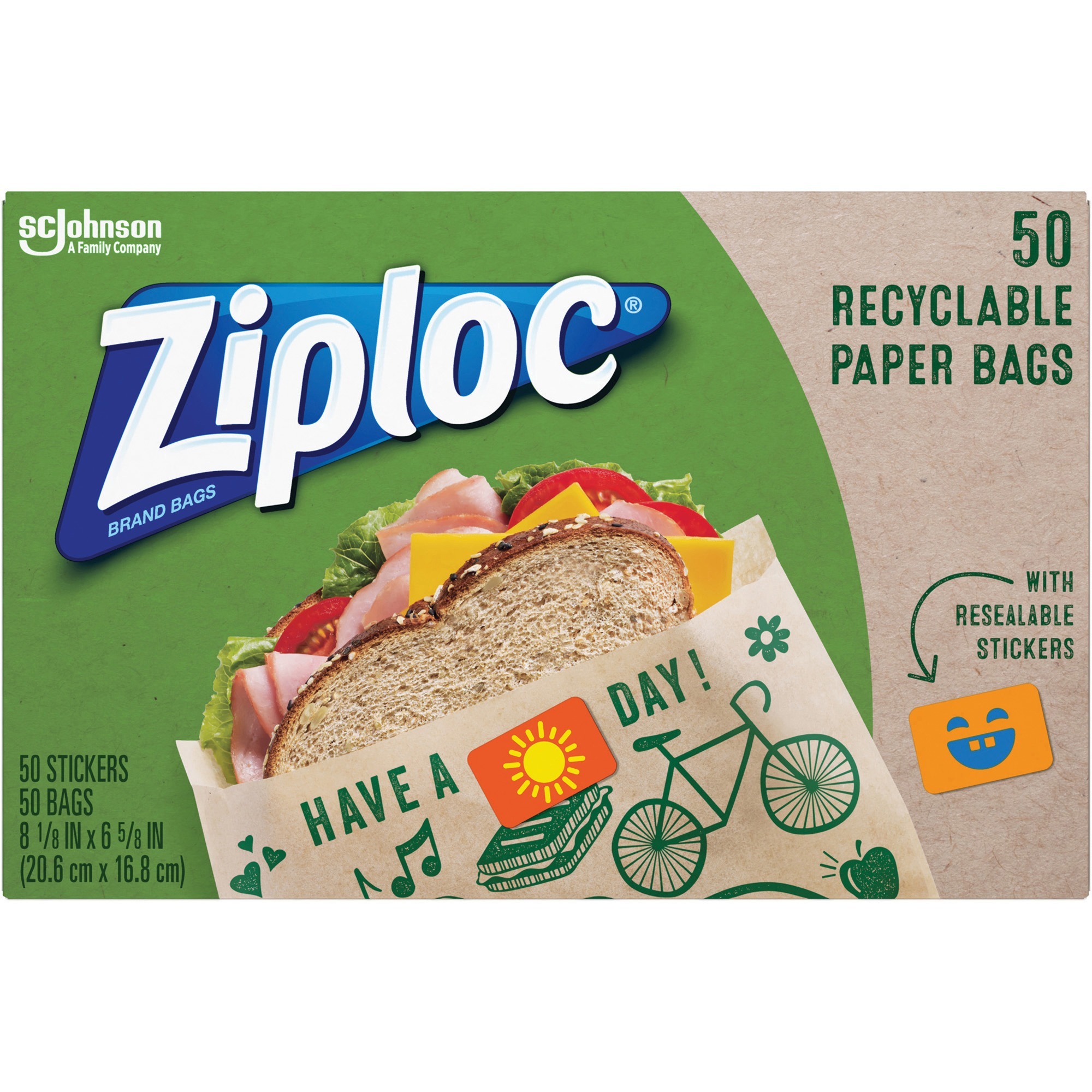 Ziploc Paper Bags - 6.62 Ziploc Paper Bags - 6.62