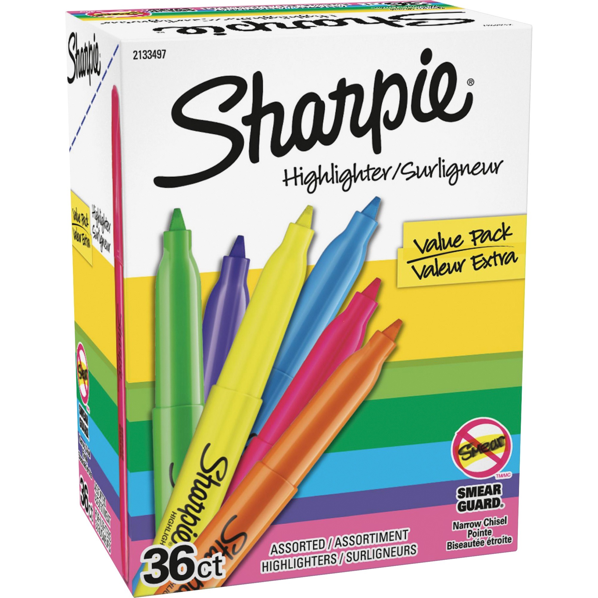 36-Count Pocket Highlighters by Sharpie SAN2133497