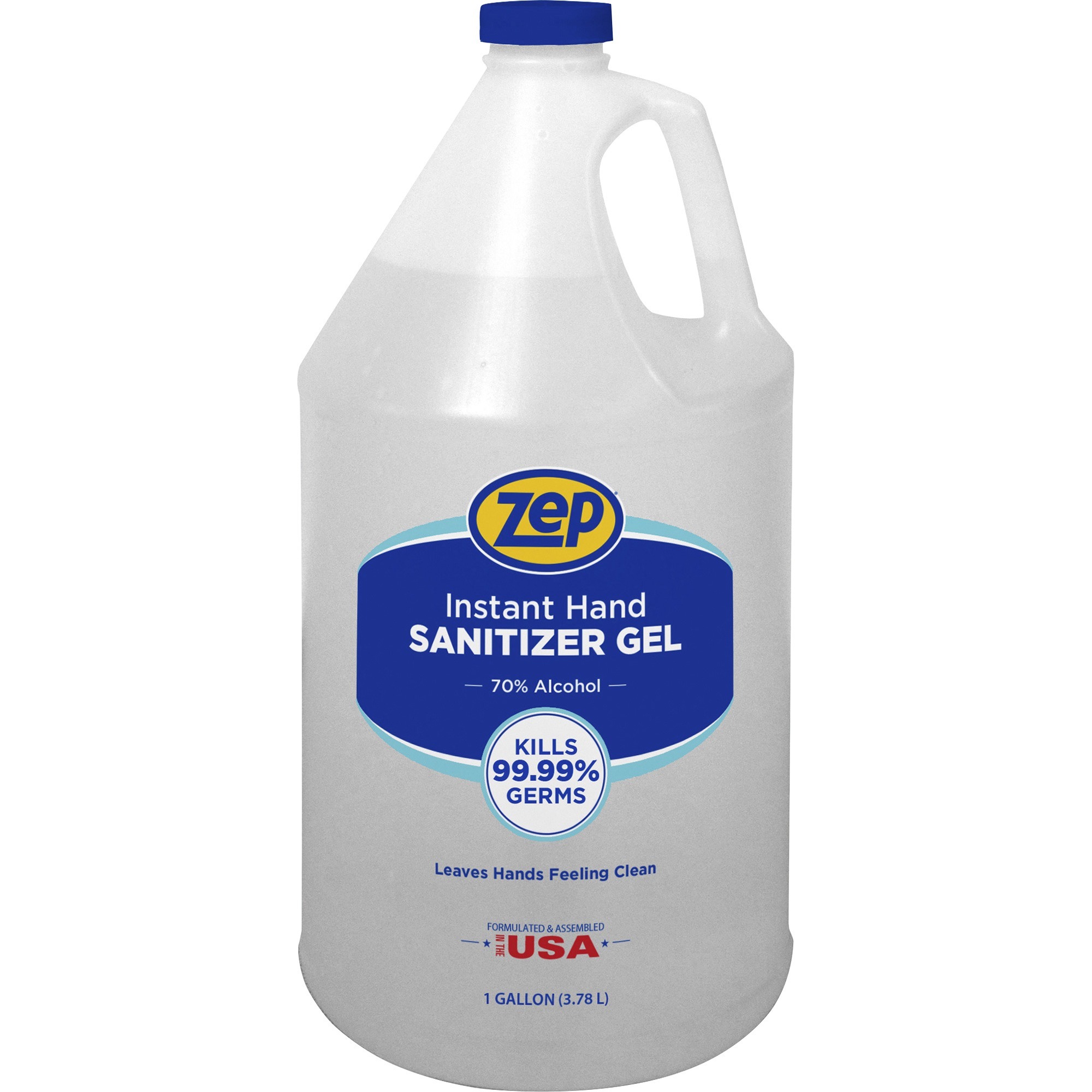 Zep Hand Sanitizer Gel - Clean Scent - 1 gal (3.8 L) - Kill Germs - Hand - Clear - Residue-free - 1 Each Zep Hand Sanitizer Gel - Clean Scent - 1 gal (3.8 L) - Kill Germs - Hand - Clear - Residue-free - 1 Each