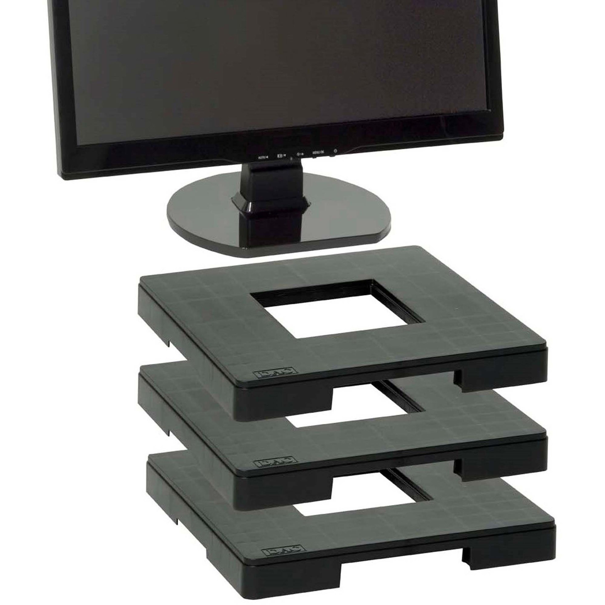 Data Accessories Company MP-106 Ergo Monitor Riser Block - 77 lb Load Capacity - 1.3 Data Accessories Company MP-106 Ergo Monitor Riser Block - 77 lb Load Capacity - 1.3