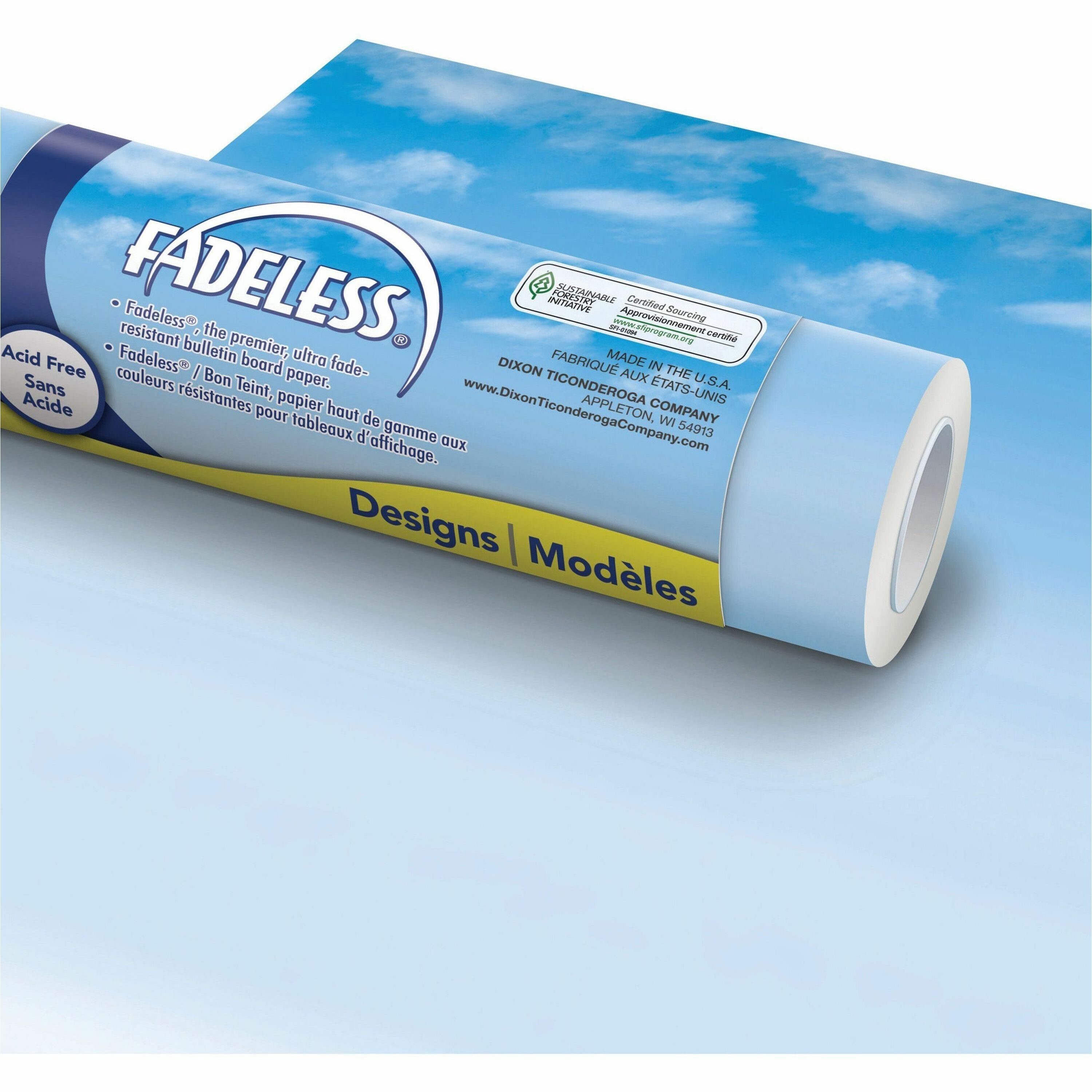 Fadeless Bulletin Board Paper Rolls - Classroom, Door, File Cabinet, School, Home, Office Project, Display, Table Skirting, Party, Decoration - 48 Fadeless Bulletin Board Paper Rolls - Classroom, Door, File Cabinet, School, Home, Office Project, Display, Table Skirting, Party, Decoration - 48