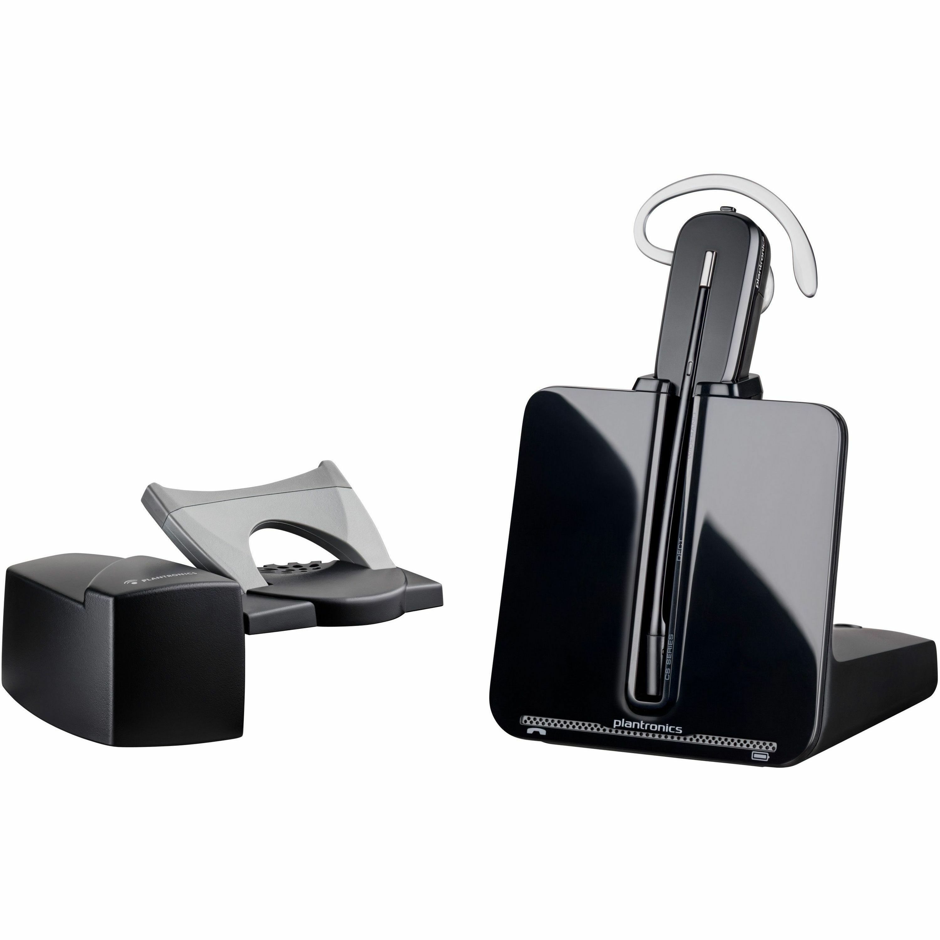 Poly CS540 Convertible DECT Wireless Headset - Mono - Wireless - Bluetooth/DECT 6.0 - 393.7 ft - Over-the-ear - Monaural - In-ear - Noise Cancelling Microphone - Noise Canceling - Black - TAA Compliant Poly CS540 Convertible DECT Wireless Headset - Mono - Wireless - Bluetooth/DECT 6.0 - 393.7 ft - Over-the-ear - Monaural - In-ear - Noise Cancelling Microphone - Noise Canceling - Black - TAA Compliant