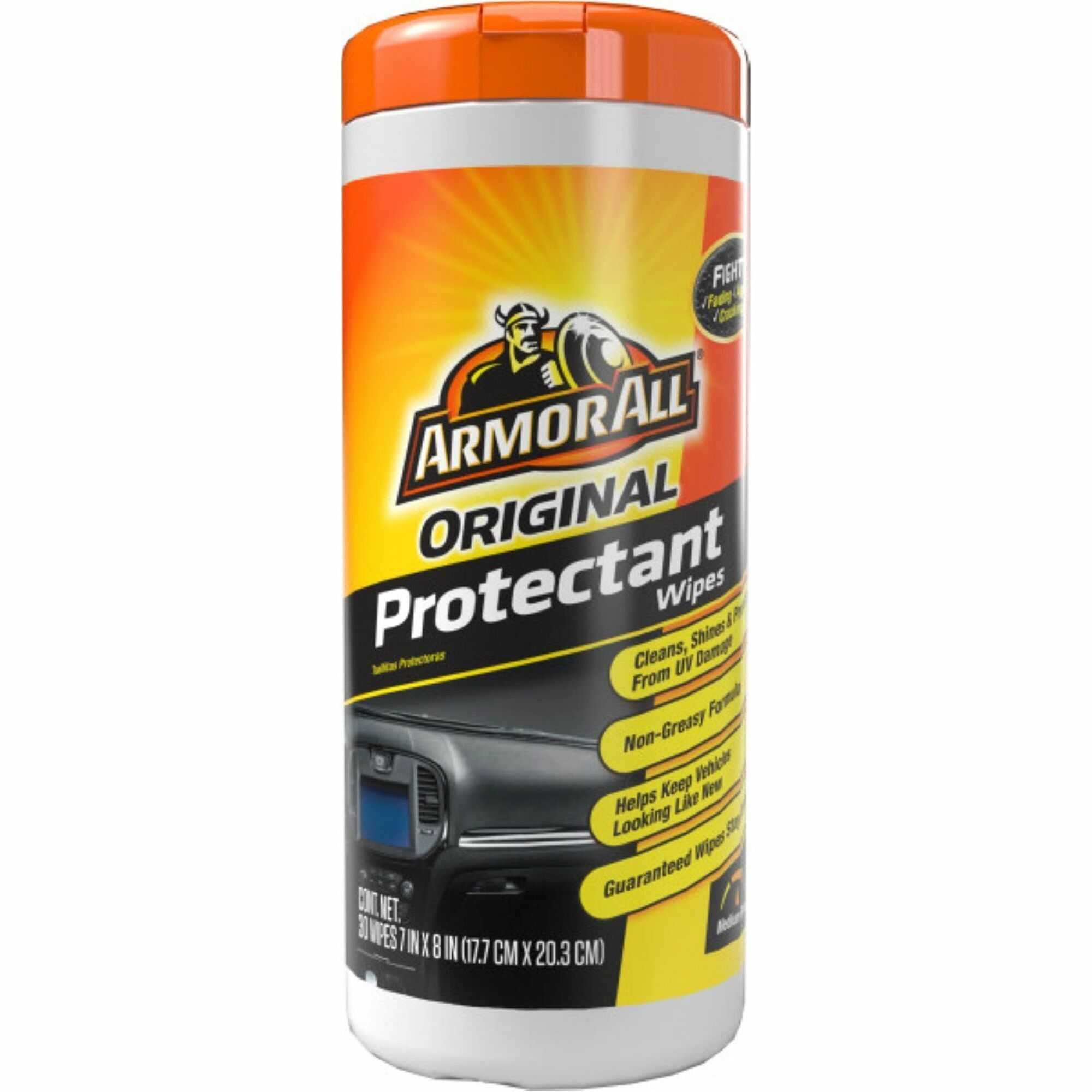 Armor All Original Car Protectant Wipes - For Car, Automotive - Disposable, UV Resistant, Lint-free - 1 Each - Multi Armor All Original Car Protectant Wipes - For Car, Automotive - Disposable, UV Resistant, Lint-free - 1 Each - Multi