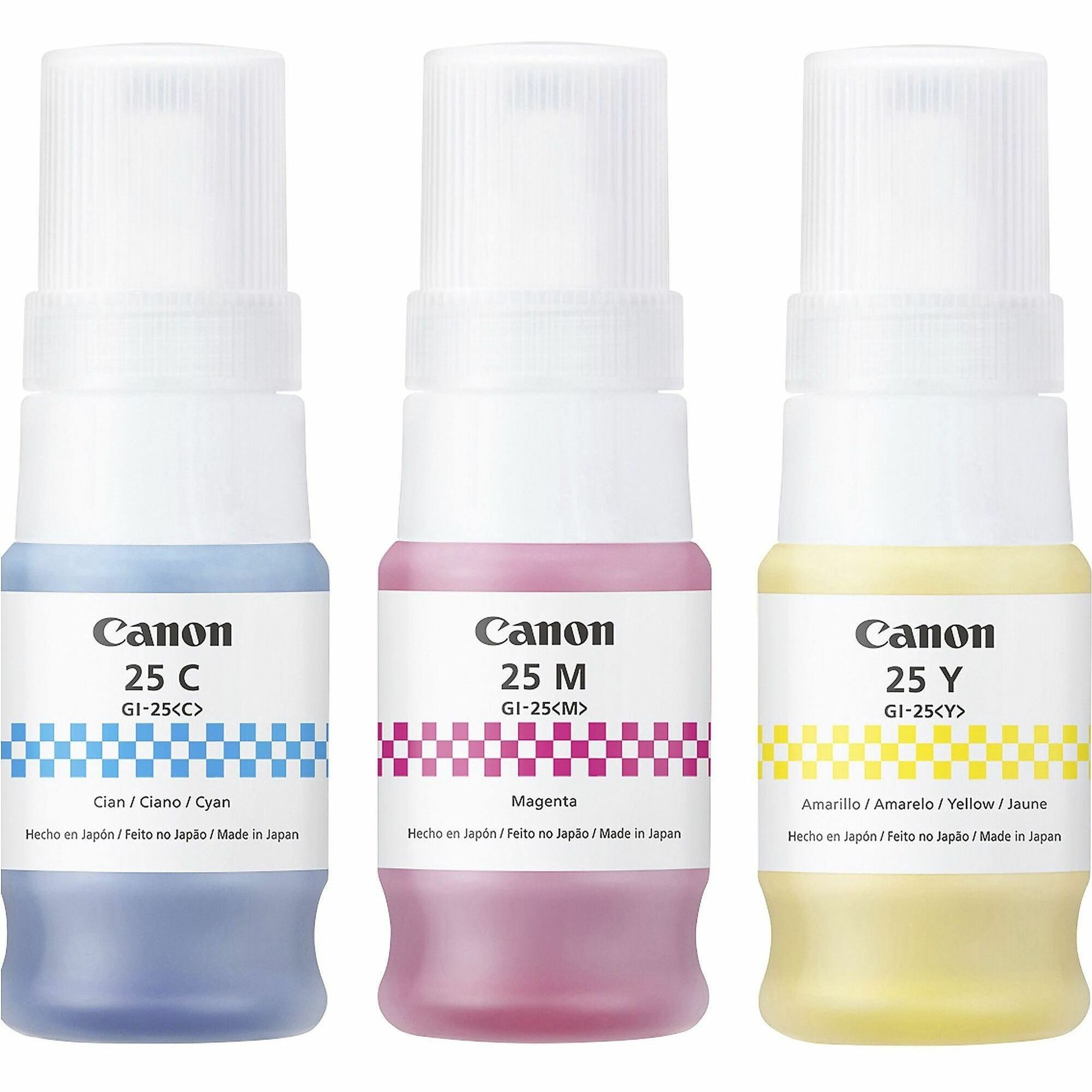 Canon GI-25 Ink Bottles - Inkjet - Yellow - 3000 Pages - 37 mL - 1 Each Canon GI-25 Ink Bottles - Inkjet - Yellow - 3000 Pages - 37 mL - 1 Each