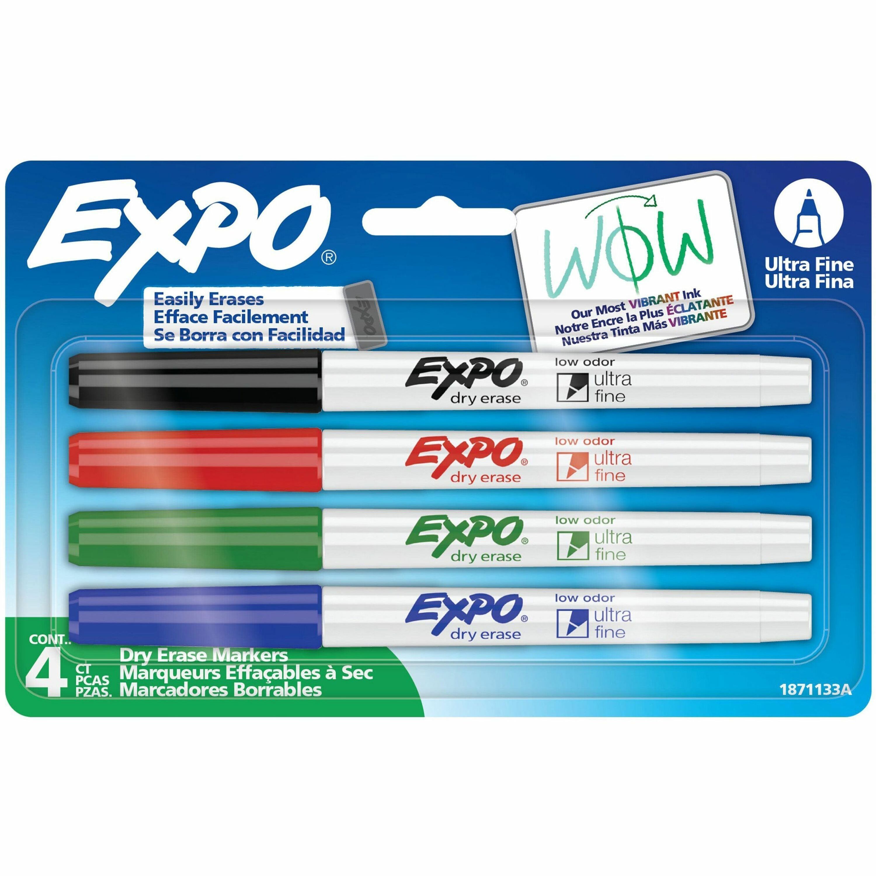 Ultra Fine Tip Dry Erase Markers by Expo SAN1871133A