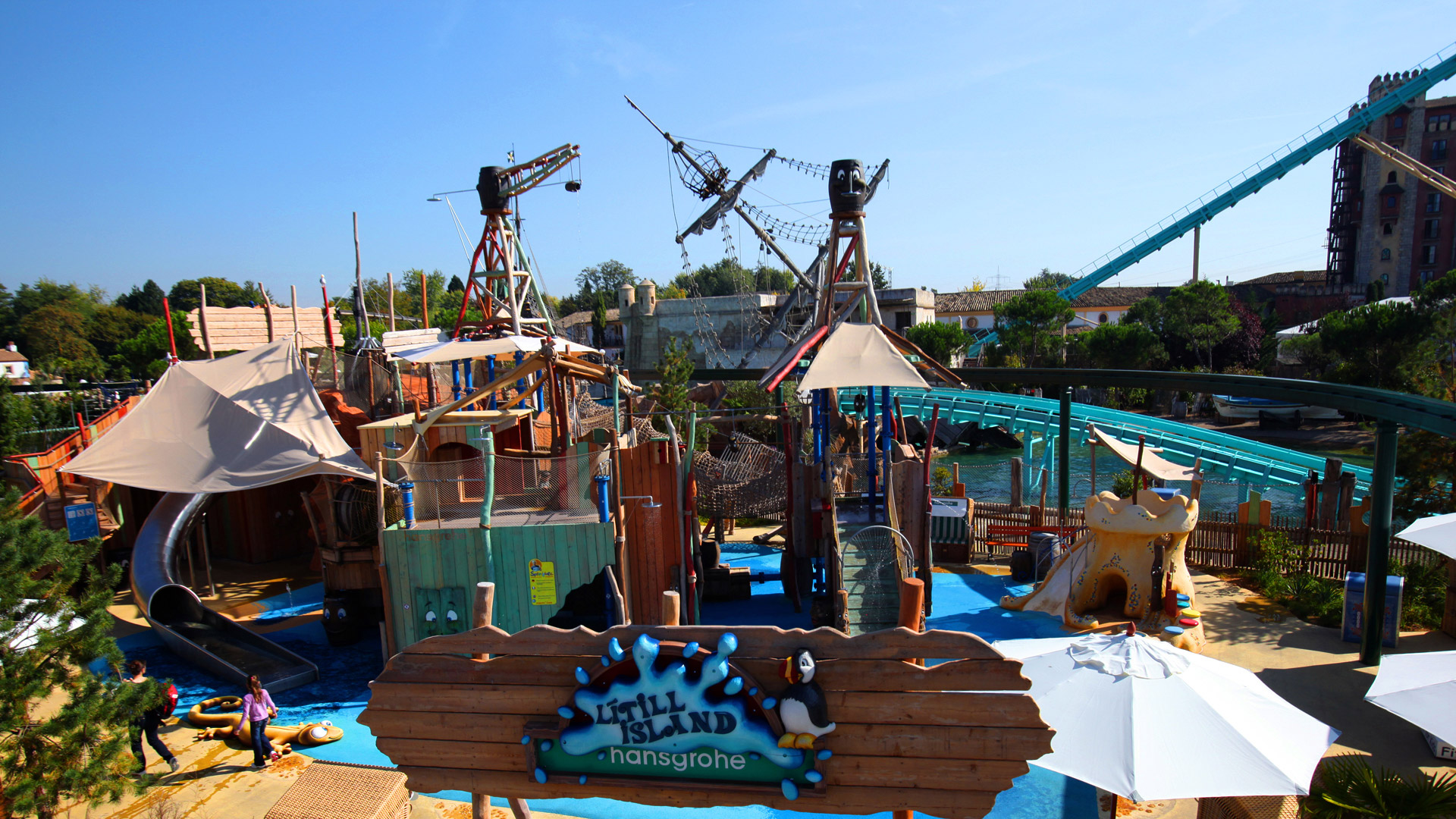 Lítill Island - hansgrohe water playground
