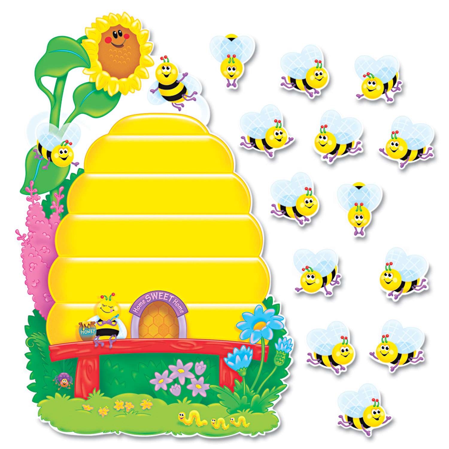 Busy Bees Job Chart Plus Bulletin Board Set 18.25 Busy Bees Job Chart Plus Bulletin Board Set 18.25