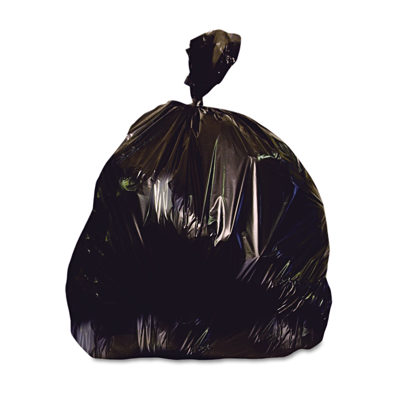 38 in. W x 46 in. H 40 Gal. to 45 Gal. 1.5 mil Black Trash Bags (100-Count)