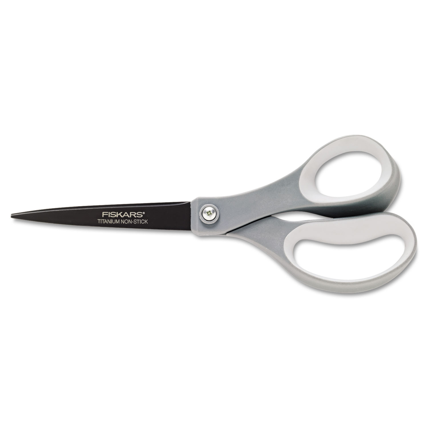 Fiskars Softgrip Scissors - 8 Length - Straight - Stainless Steel