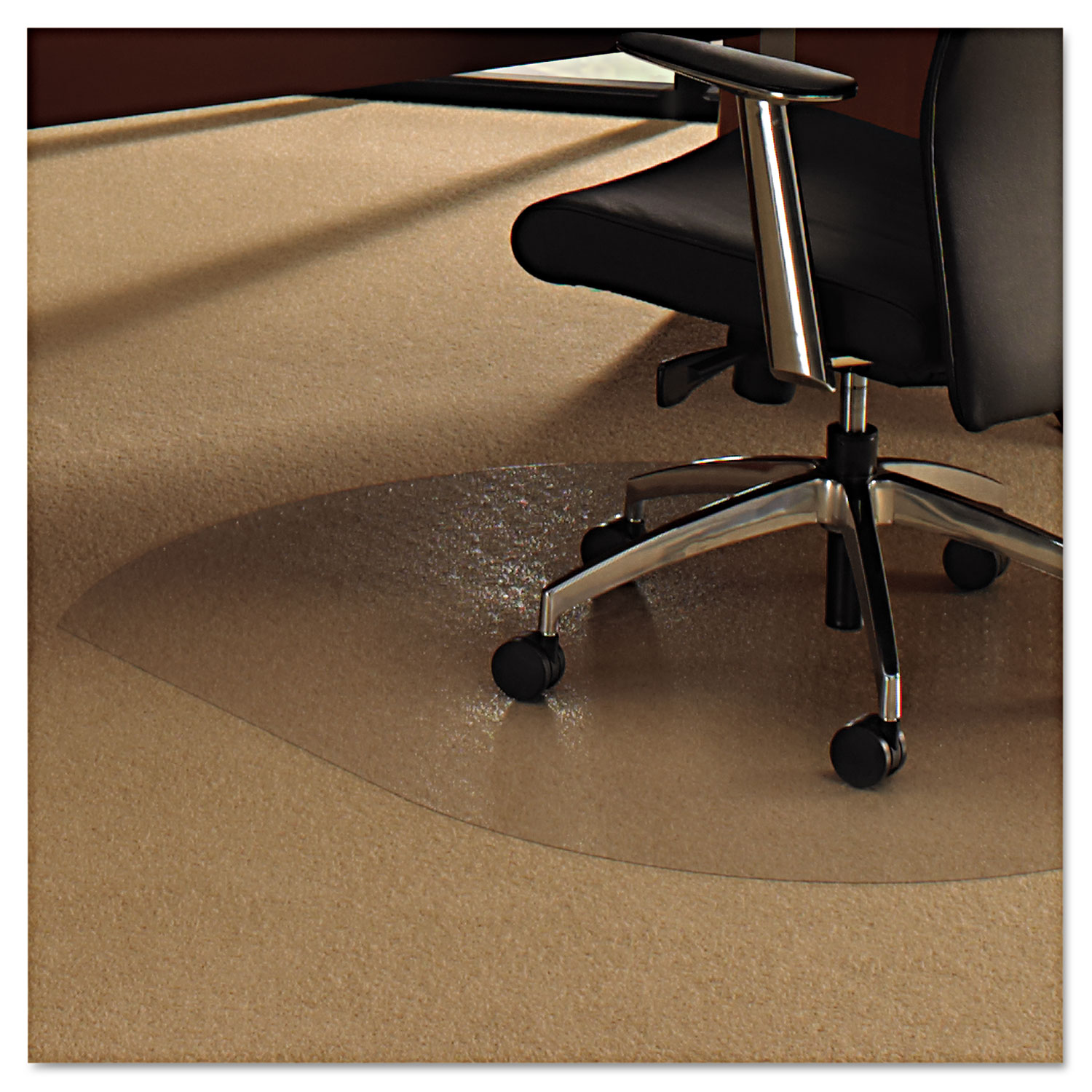 Office Chair Cleartex Ultimat Polycarbonate Chair Mat Flooring