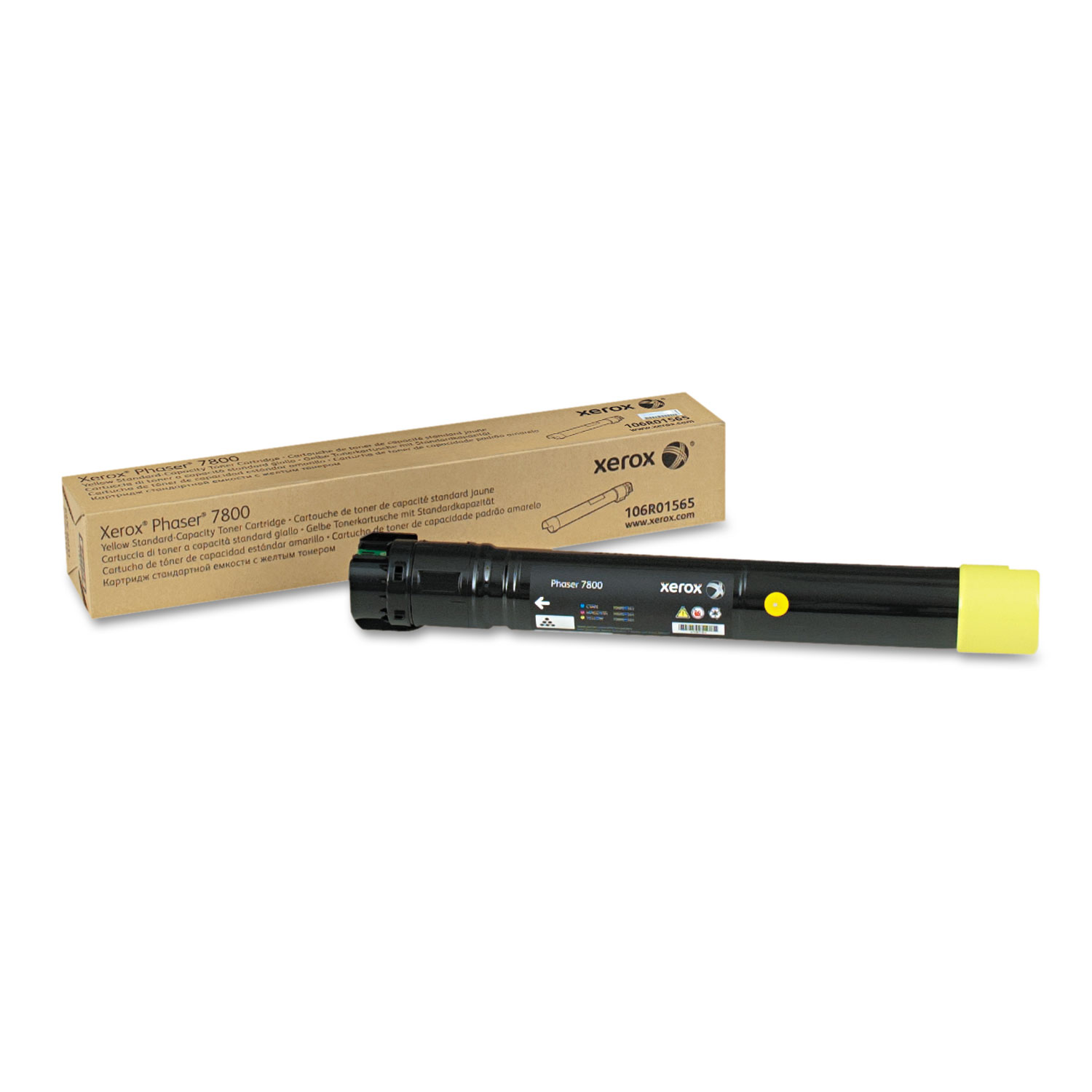 106R01565 Toner, 6,000 Page-Yield, Yellow 106R01565 Toner, 6,000 Page-Yield, Yellow