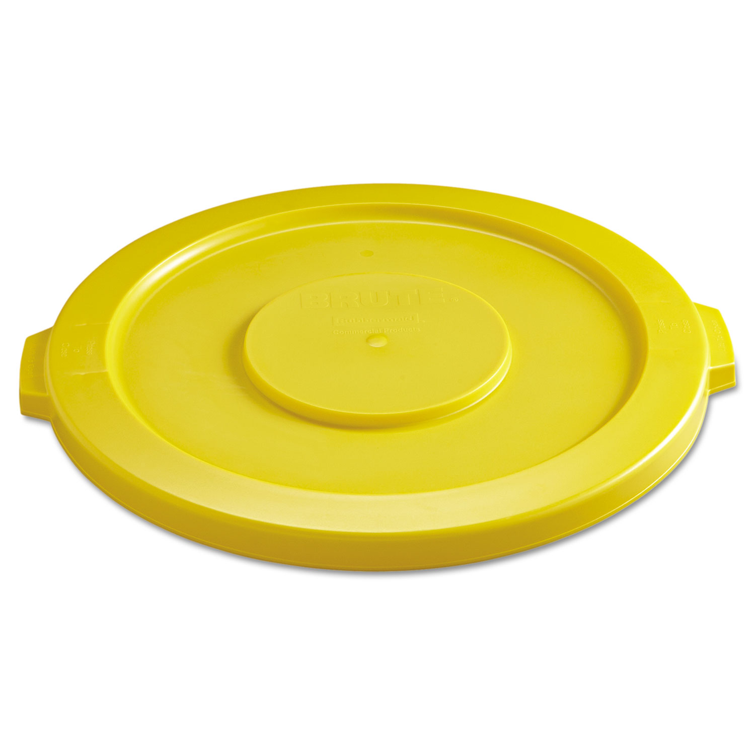 Rubbermaid Round Brute Container, Plastic, 20 gal, Yellow