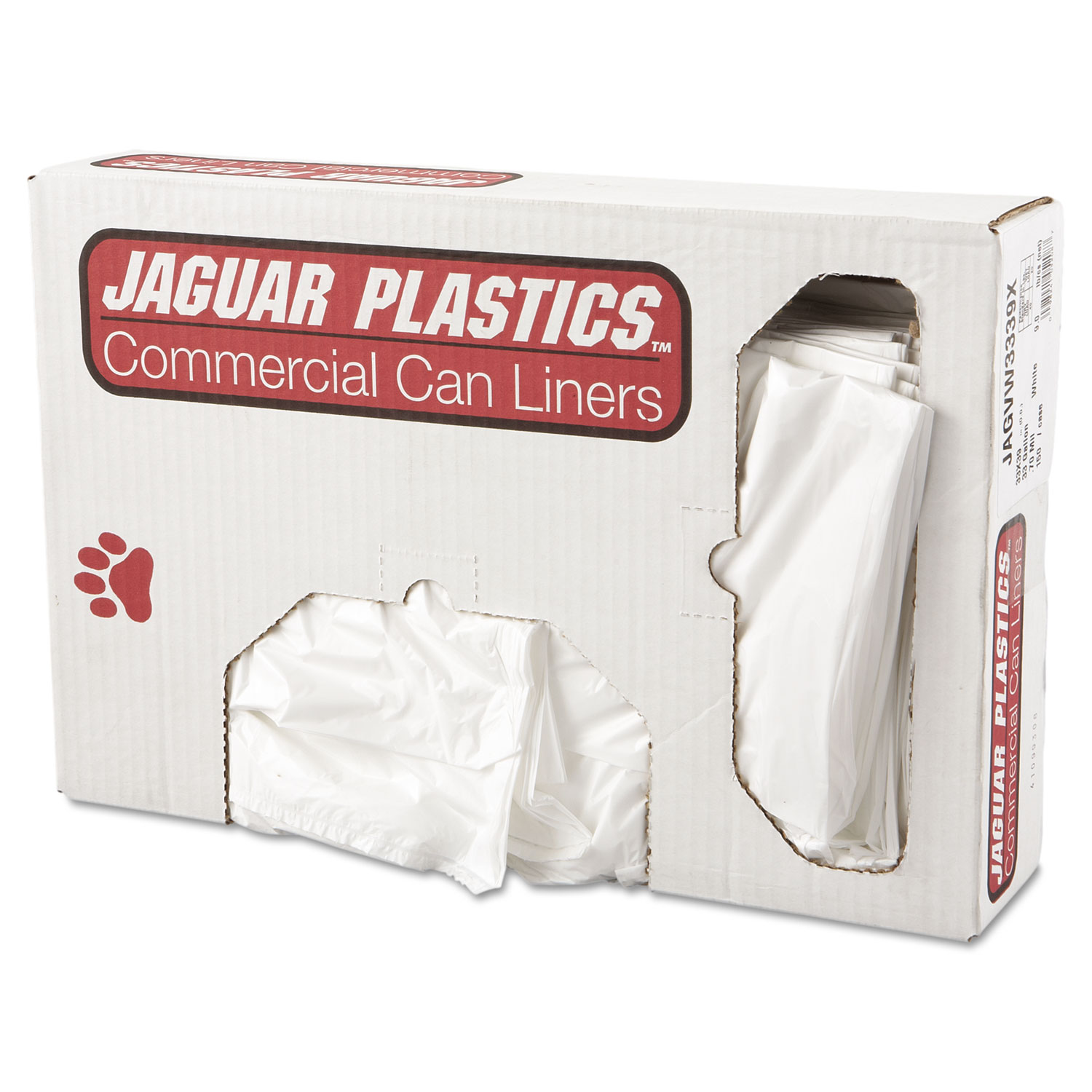 24 x 32, .7Mil 15 Gal. Medium Weight Clear Trash Liners 