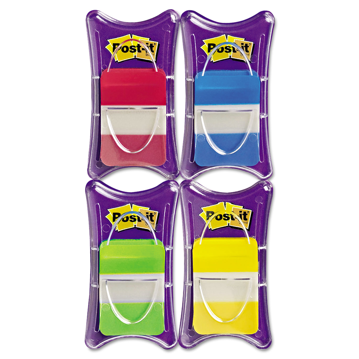 Post-it Tabs 1 Tabs, 1/5-Cut Tabs, Assorted Brights, 1 Wide, 66/Pack