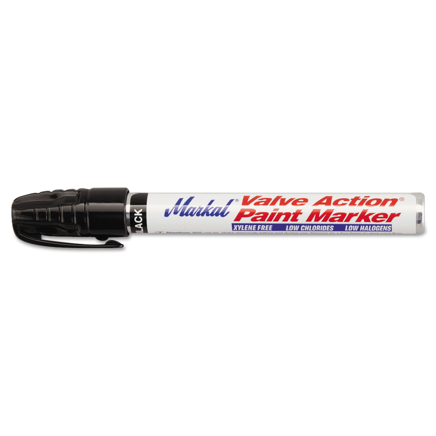 Markal Valve Action Paint Marker, Medium Bullet Tip, Yellow