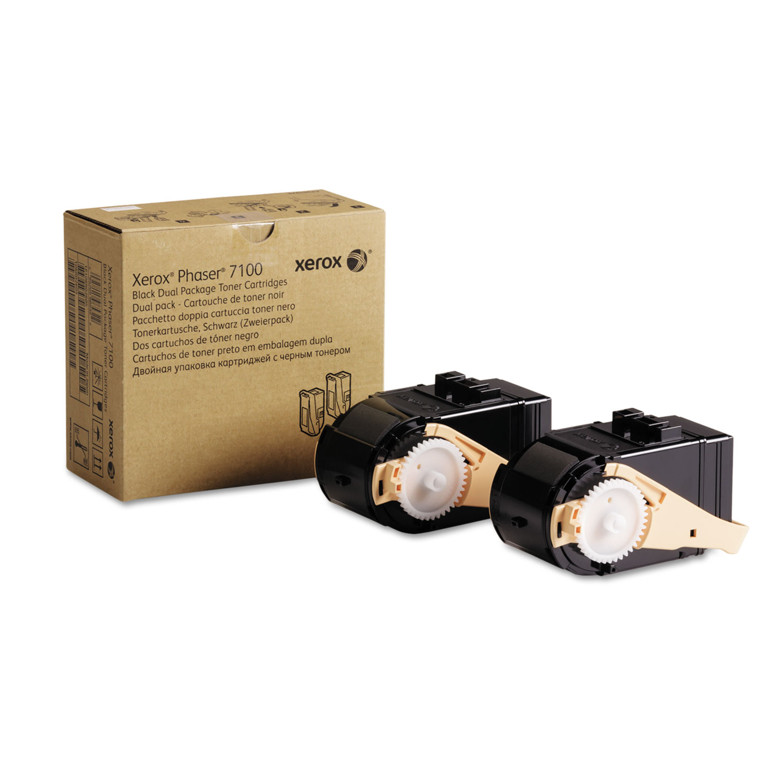 106R02605 Toner, 9,000 Page-Yield, Black, 2/Pack 106R02605 Toner, 9,000 Page-Yield, Black, 2/Pack