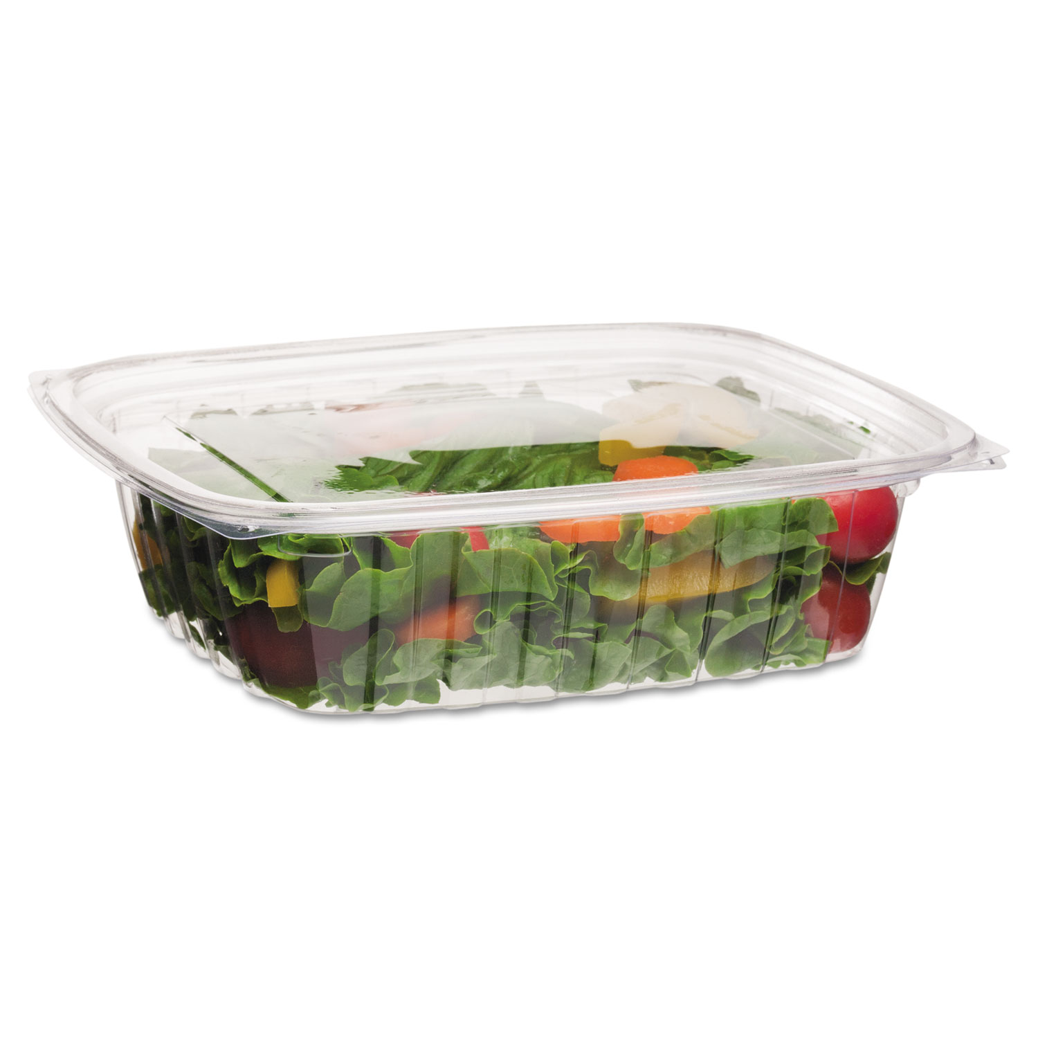 50 Pack 48oz Disposable Plastic Salad Containers with Lids, Lunch Takeout  Bowls