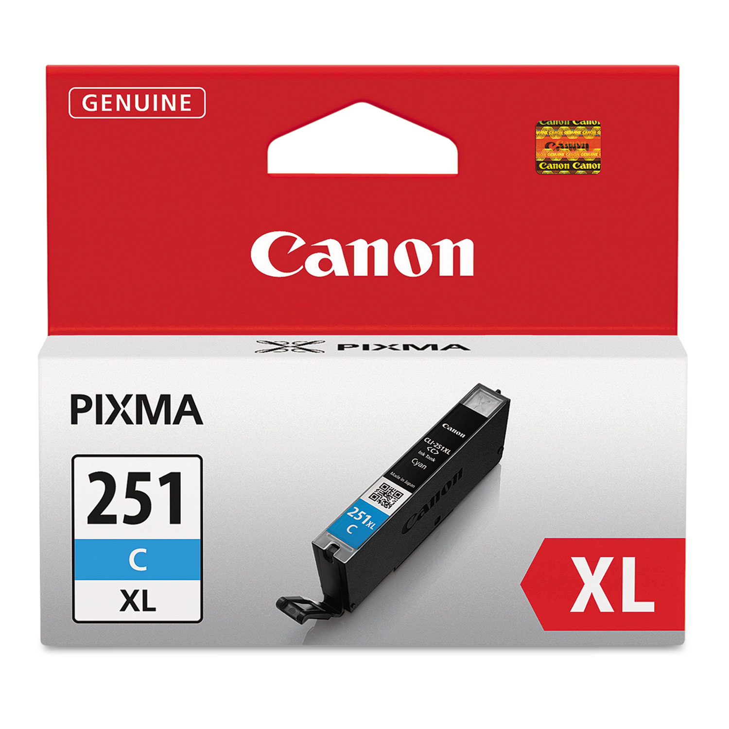 6449B001 (CLI-251XL) ChromaLife100+ High-Yield Ink, 695 Page-Yield, Cyan 6449B001 (CLI-251XL) ChromaLife100+ High-Yield Ink, 695 Page-Yield, Cyan