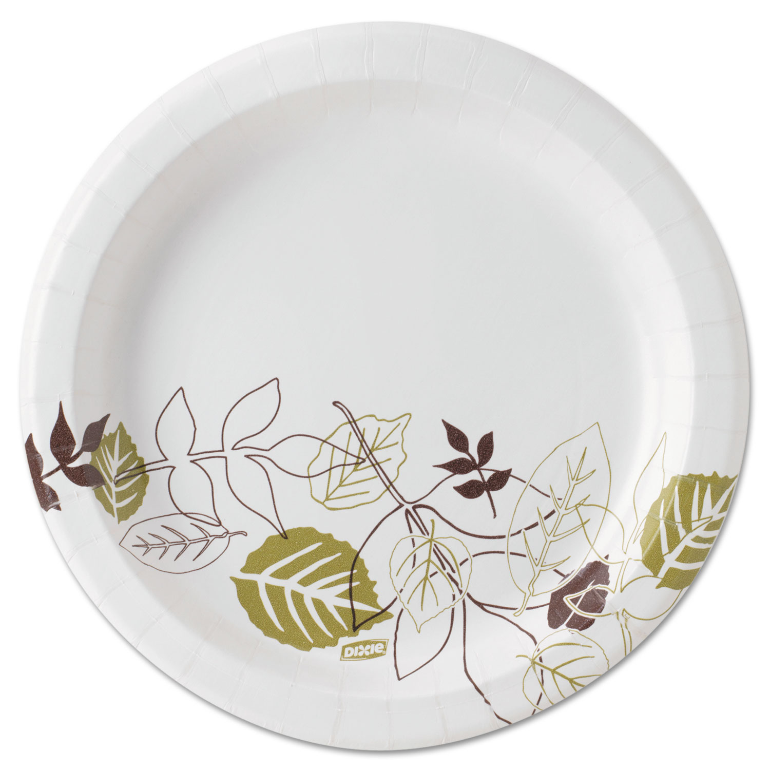 Dixie Ultra Paper Plates Soak Proof Shield Decorated 10 1/16 Inch