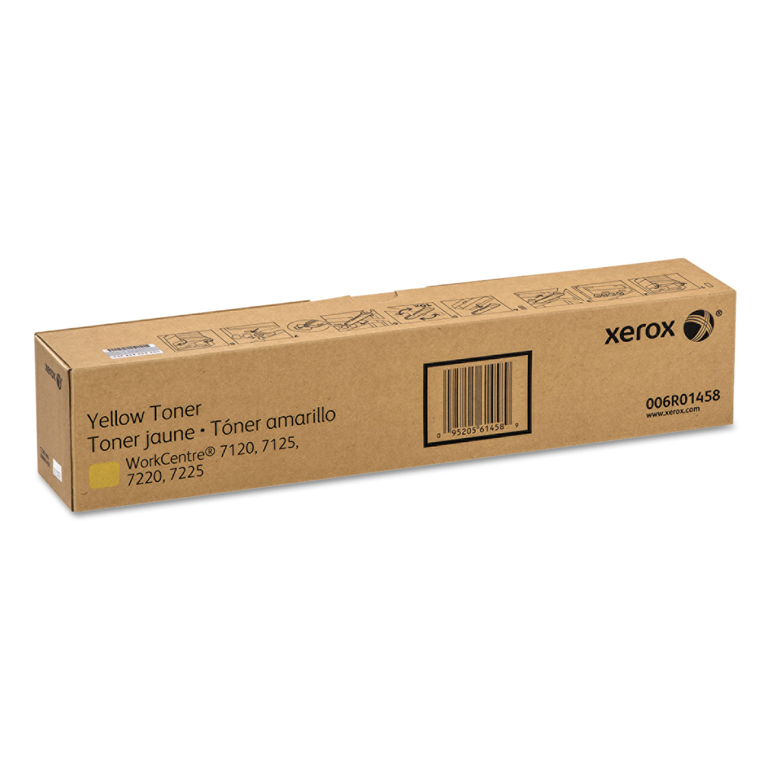 006R01458 Toner, 15,000 Page-Yield, Yellow 006R01458 Toner, 15,000 Page-Yield, Yellow