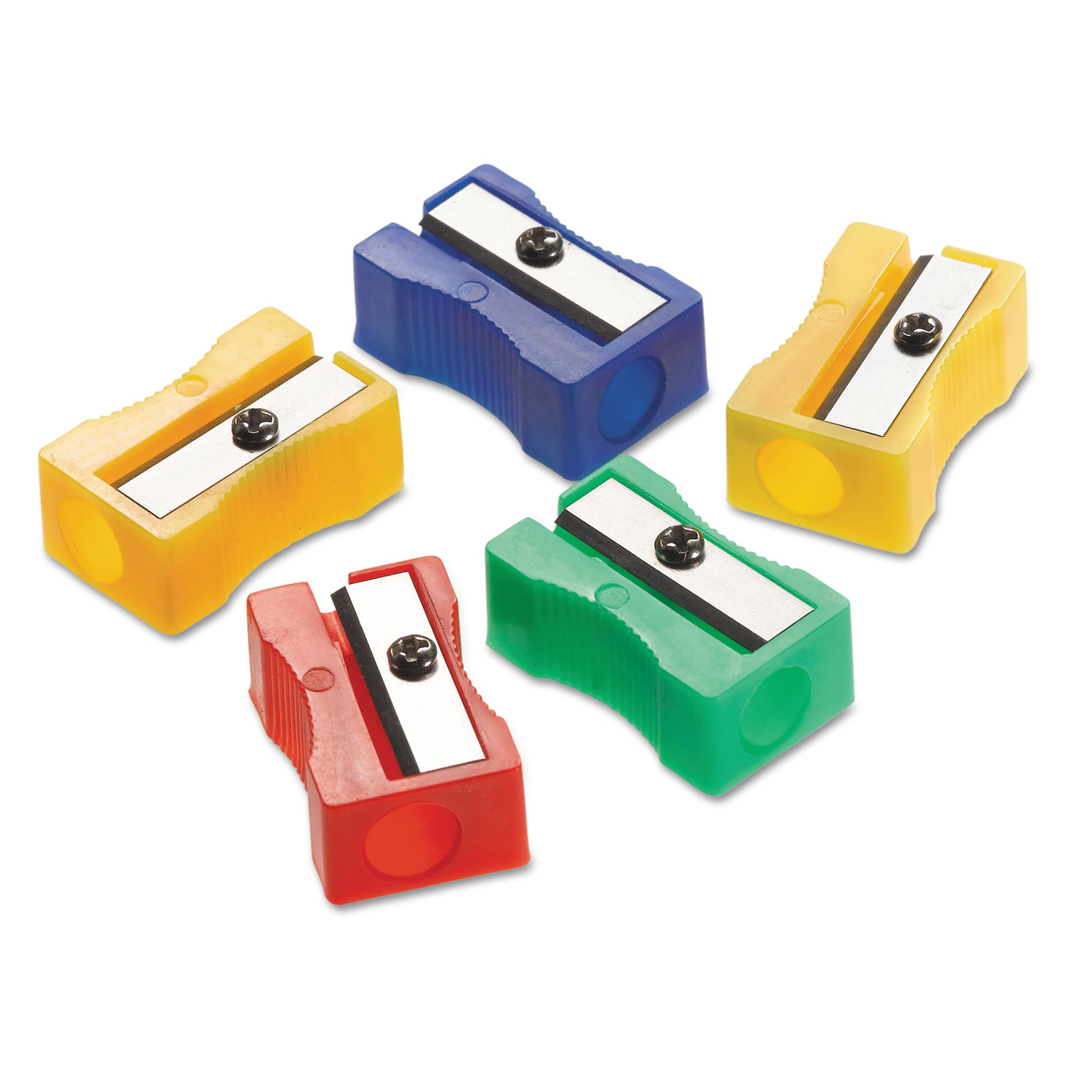 Sargent Art 3 Manual Hole Pencil Sharpeners - 3 Holes With Lid
