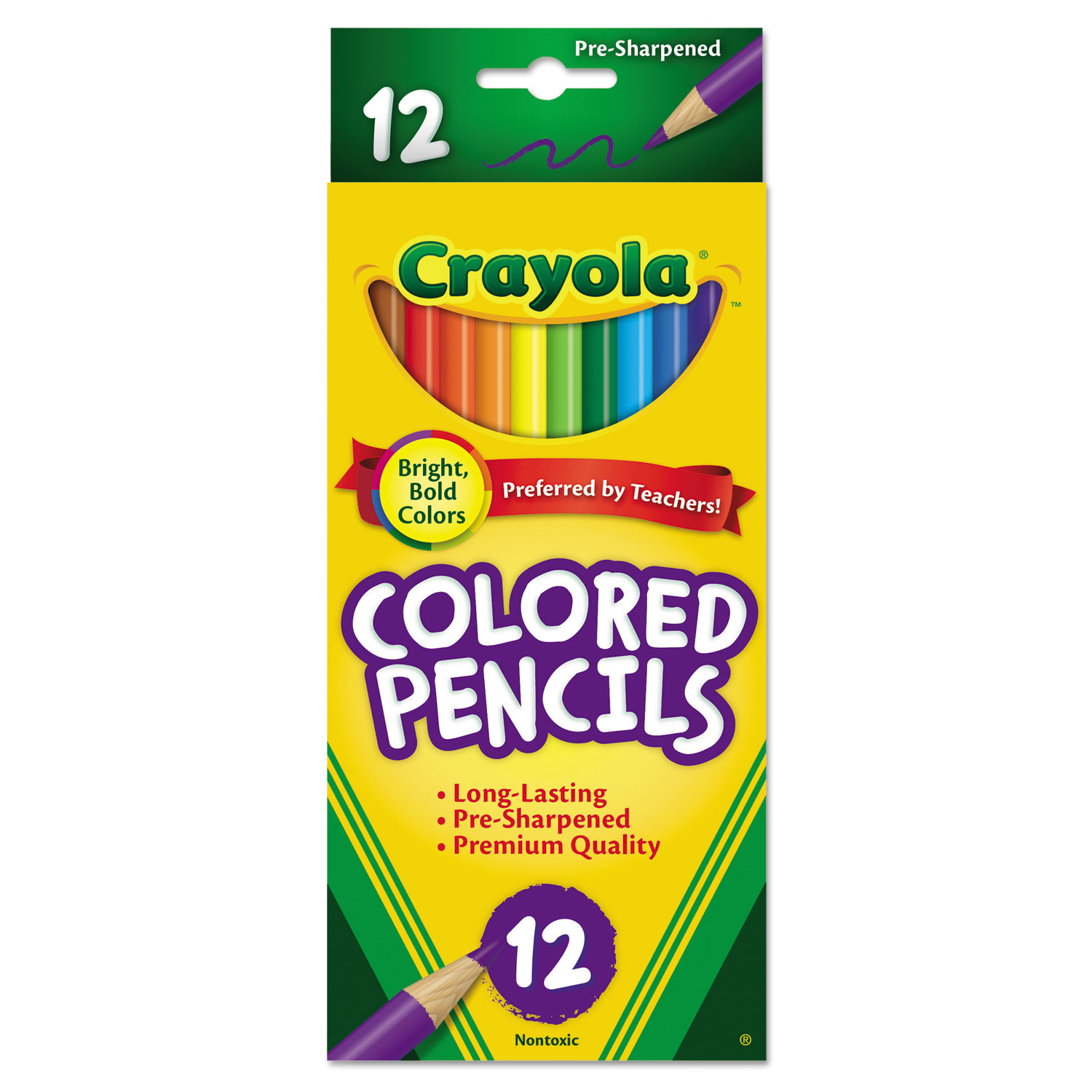 Mini Crayola Colored Pencils, Set of 12 Assorted Colors – Absolutely EVO