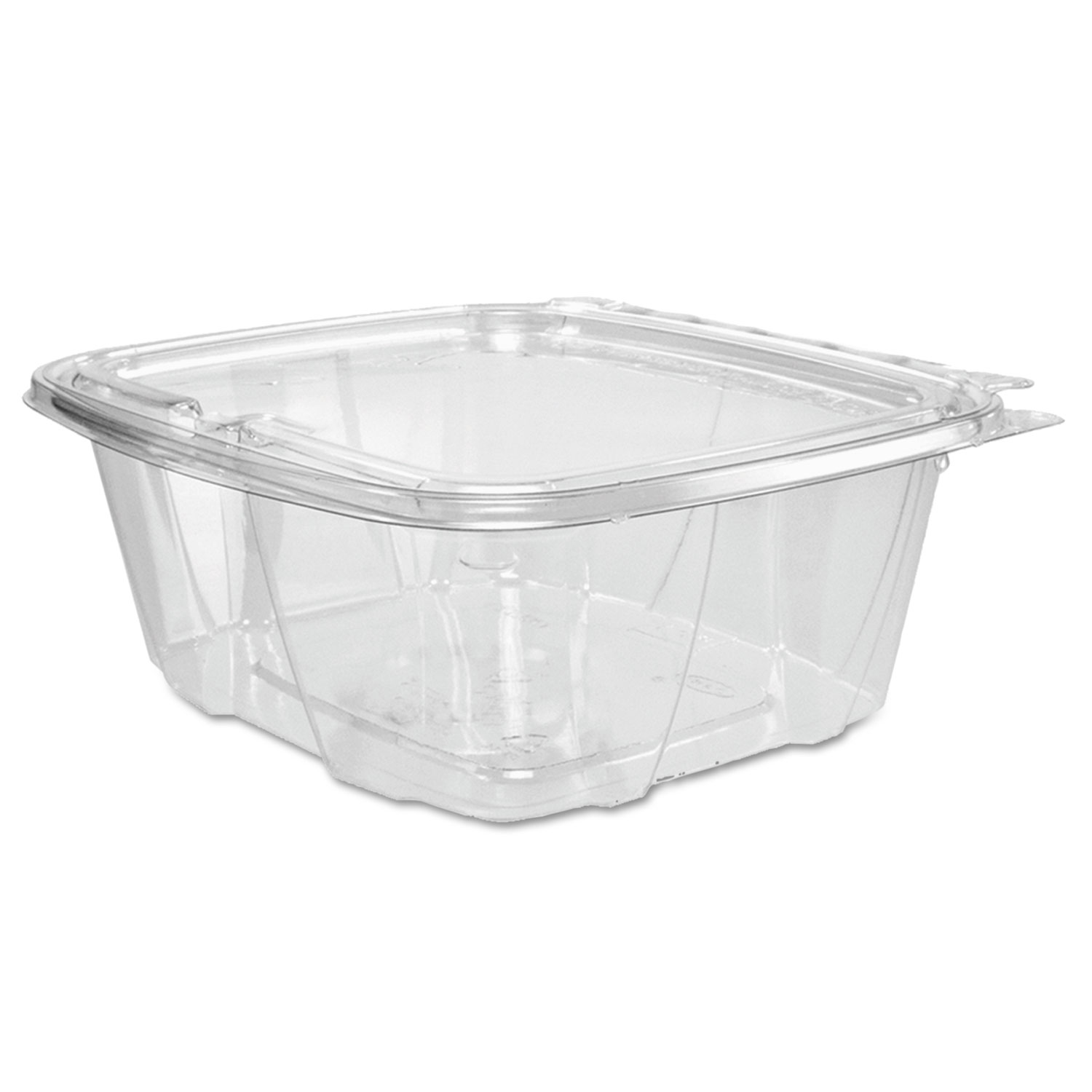 Dart Hinged Lid Carryout Food Containers 3 Compartments 2 516 H x 7 12 W x  8 D White Pack Of 200 - Office Depot