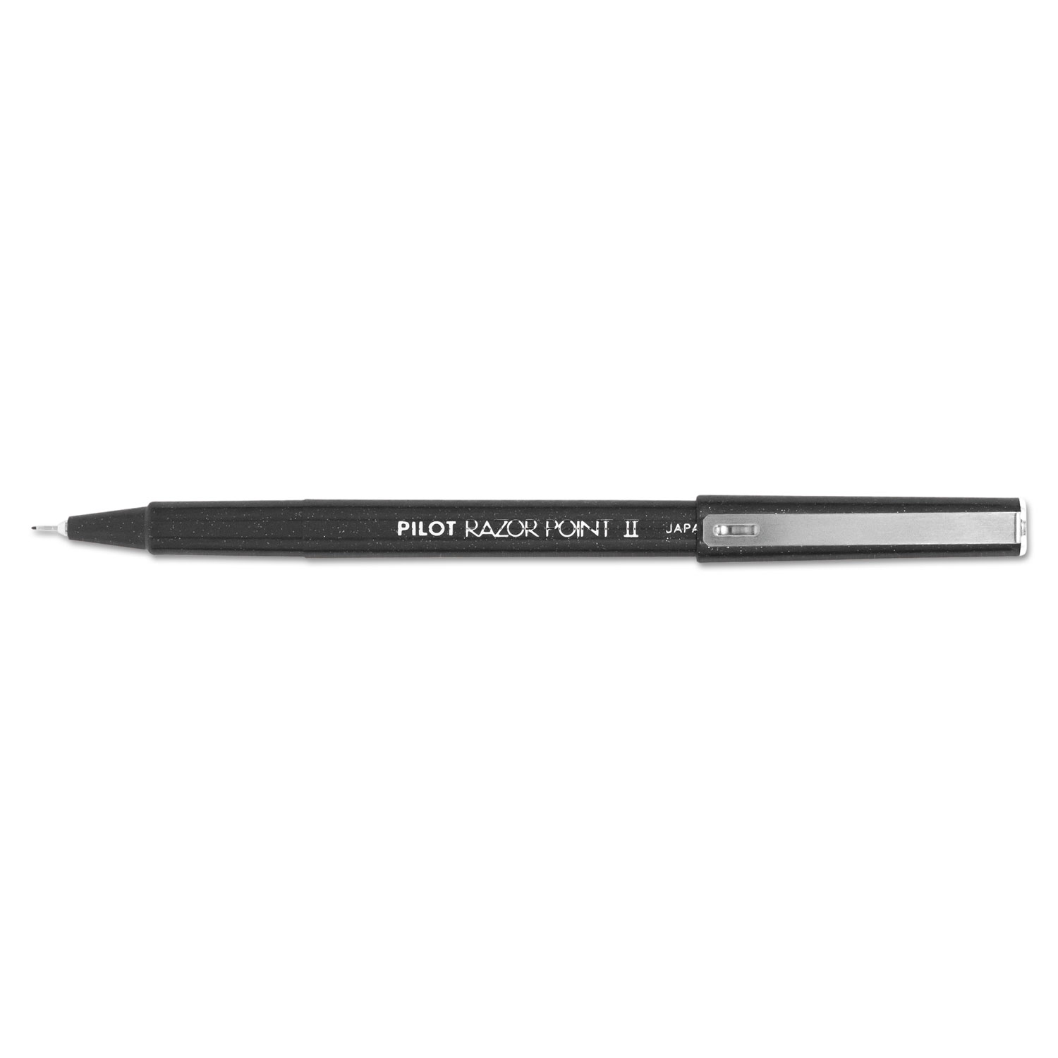 Pilot Razor Point Pens Extra Fine Point 0.3 mm Black Barrel Black Ink Pack  Of 12 Pens - Office Depot