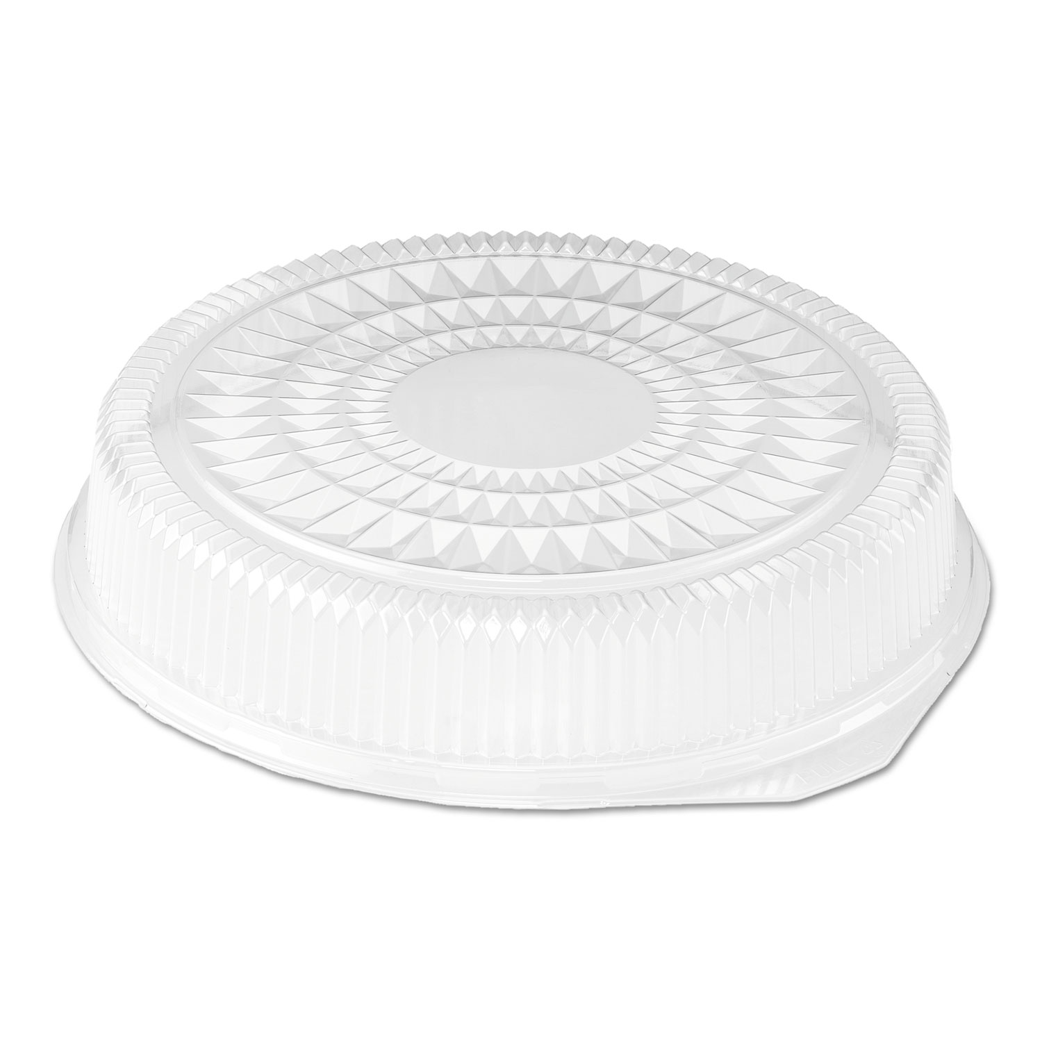 Plastic Dome Lid, Round, Embossed, Fits 212/213, 16 Plastic Dome Lid, Round, Embossed, Fits 212/213, 16