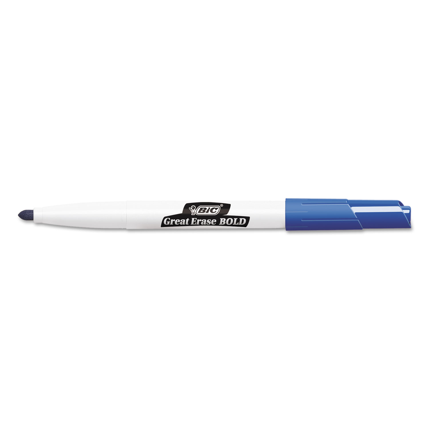 Low-Odor Dry-Erase Marker, Medium Bullet Tip, Blue, Dozen