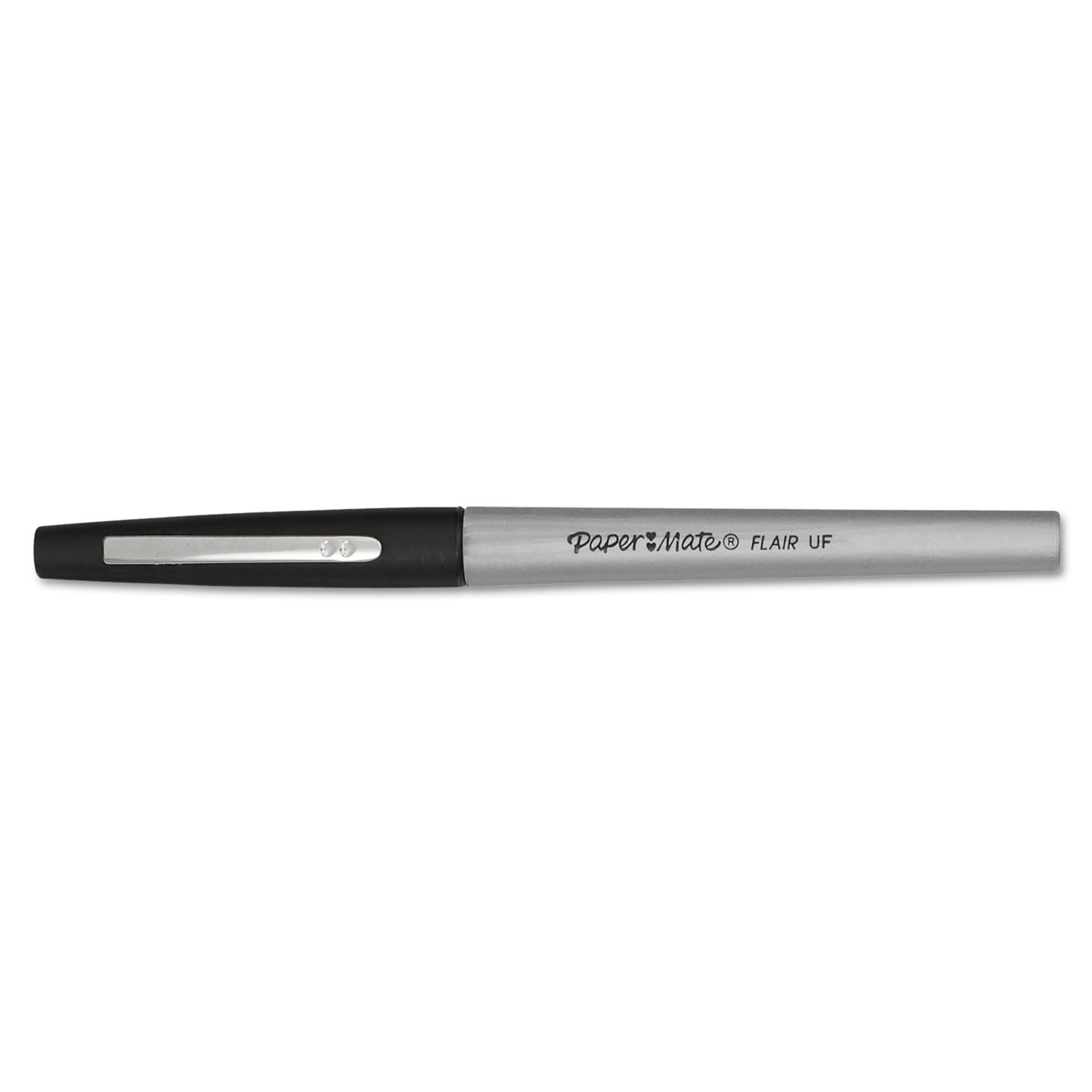 Paper Mate Flair Porous Point Pens Medium Point 0.7 mm Black Barrel Black  Ink Pack Of 12 Pens - Office Depot