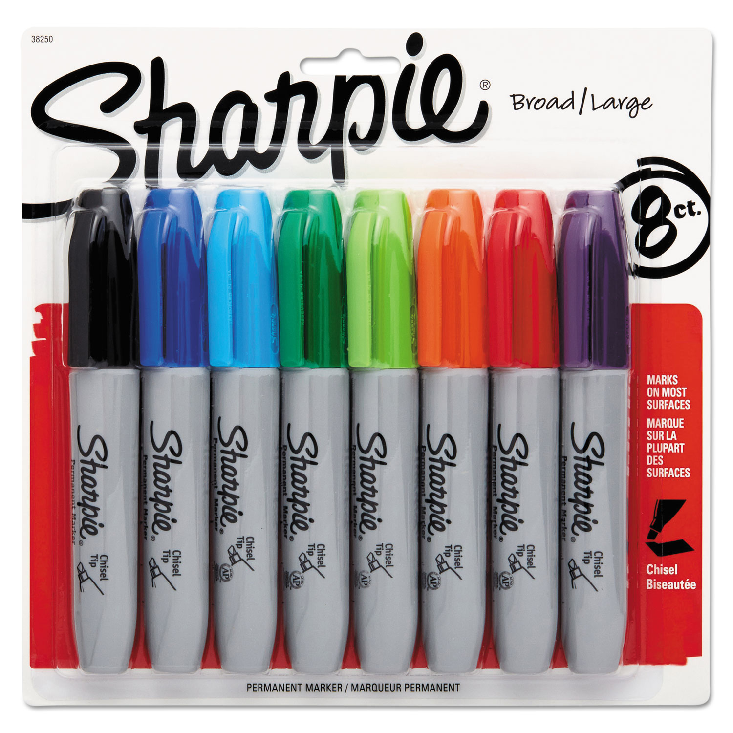 Sharpie Permanent Fine Point Markers Assorted Colors Pack Of 12 Markers -  Office Depot