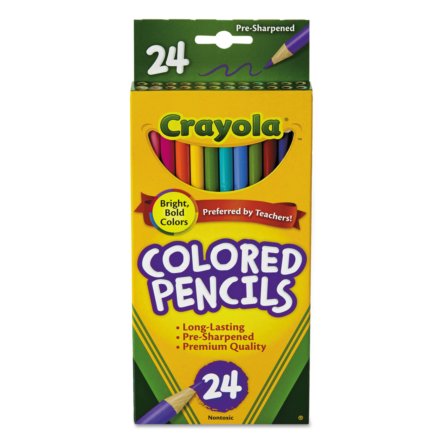 Crayola Colored Pencils Assorted Colors Set Of 100 Pencils - Office Depot