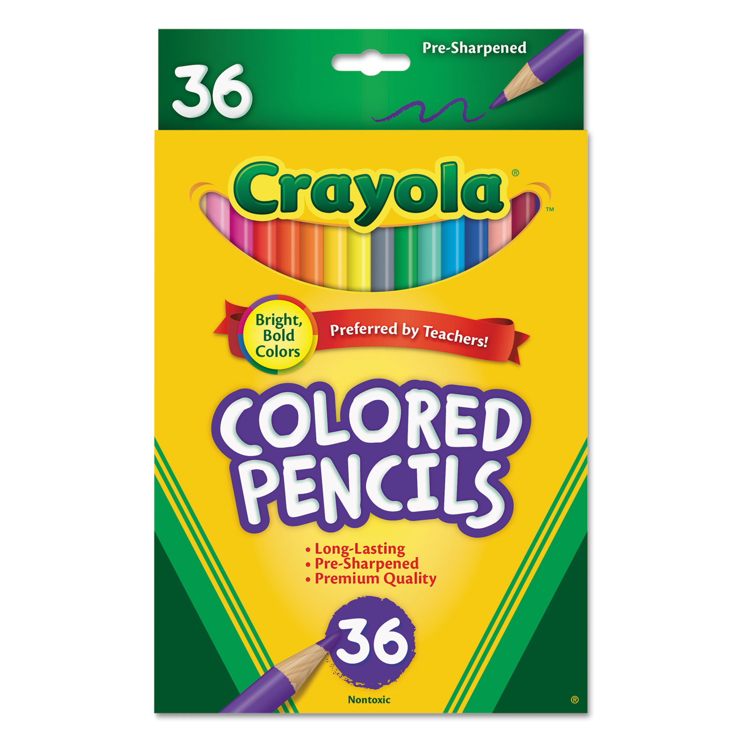 Crayola Color Pencils Set Of 36 Colors - Office Depot