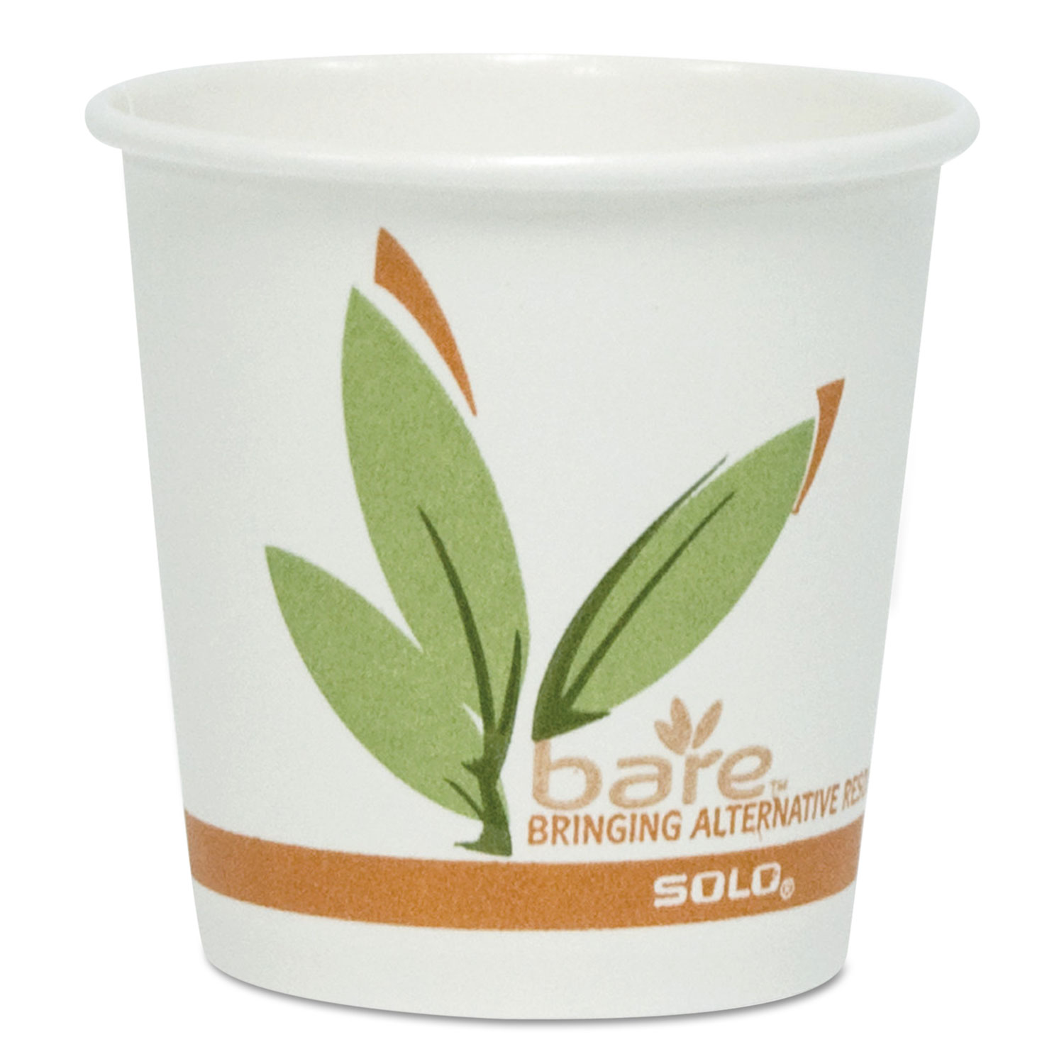 Solo Polycoated Hot Paper Cups, 16 oz, White