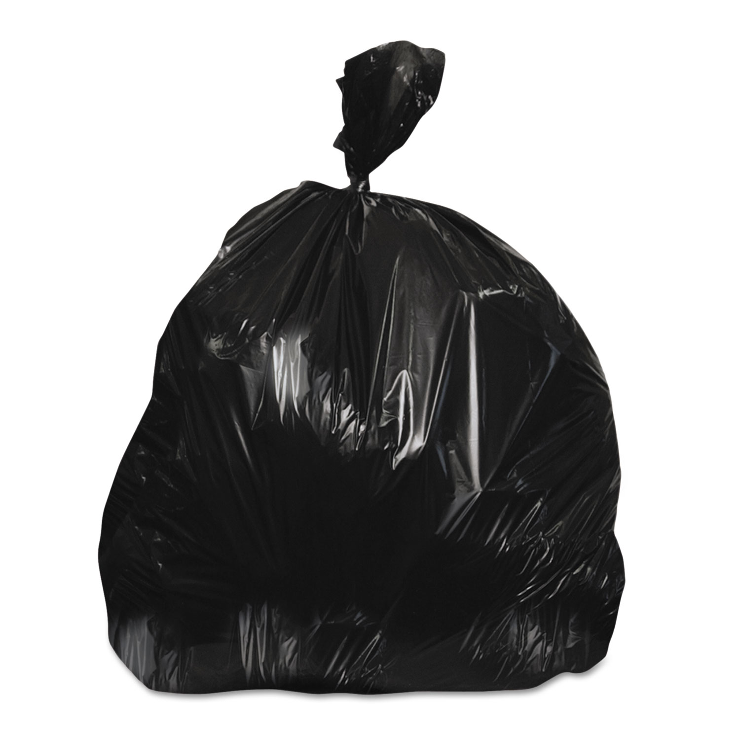 40 x 48 Black Trash Bags (250 Bags) (17 Micron)