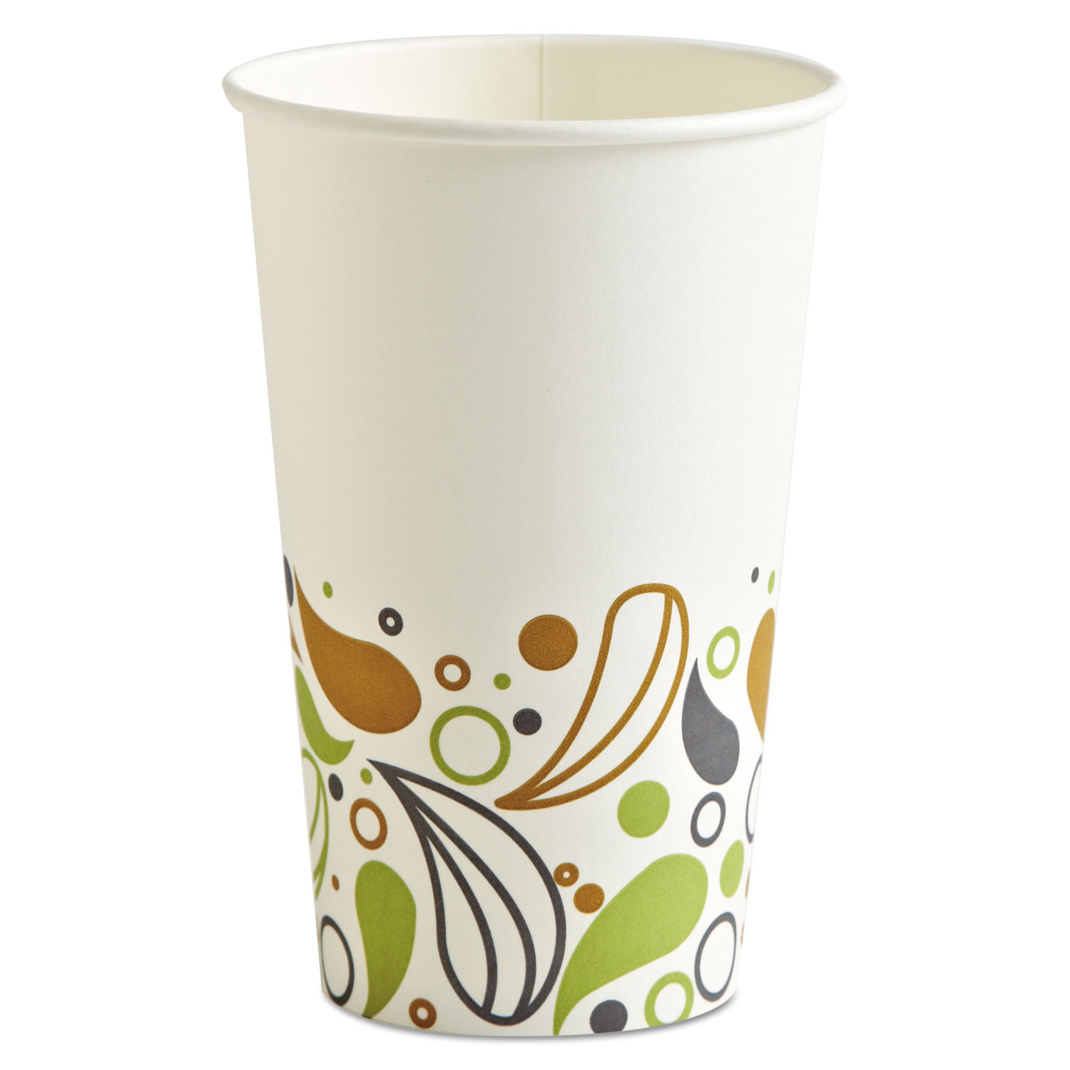 Boardwalk Paper Hot Cups, 8 oz, White, 1000-carton