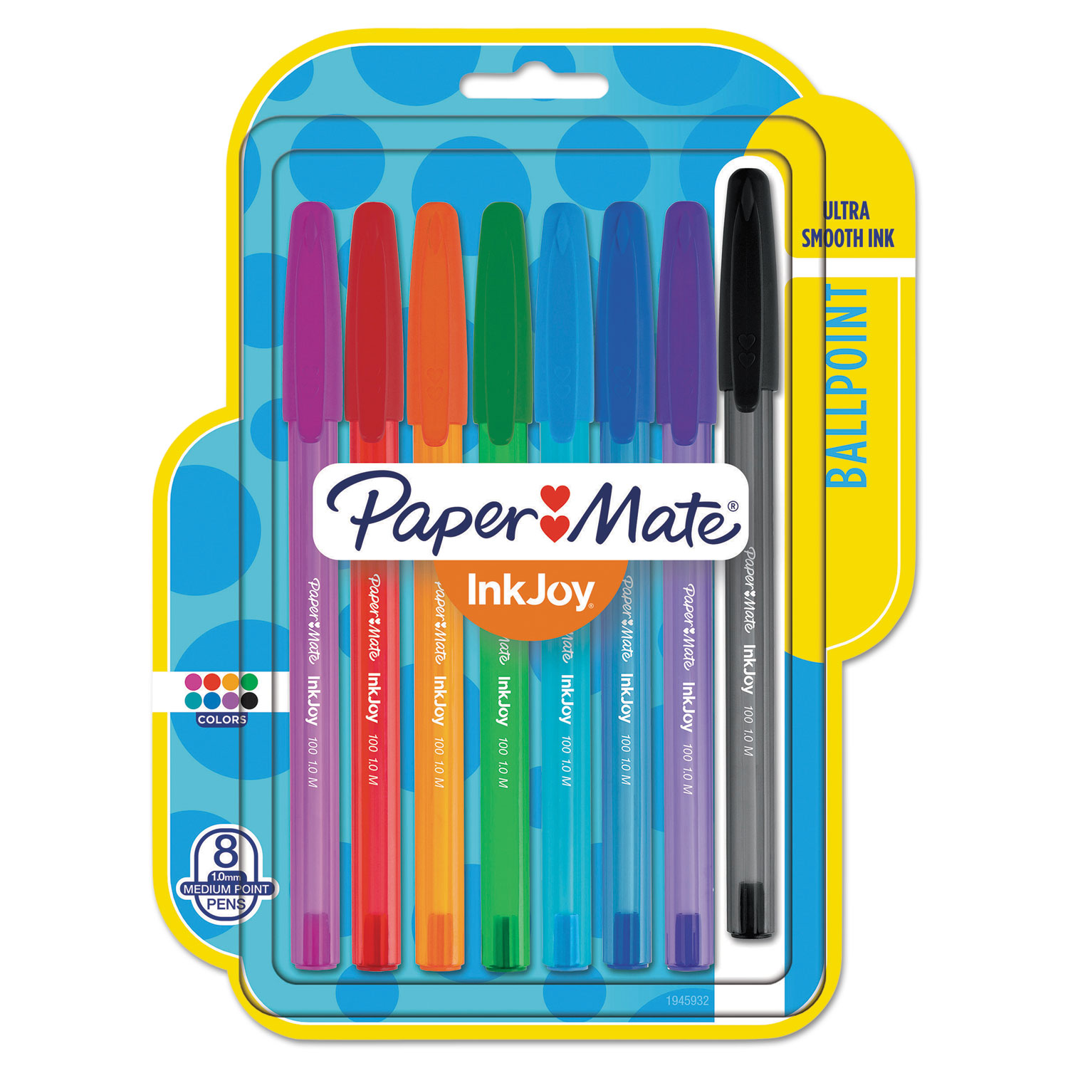 Paper Mate® Inkjoy® Ballpoint Stylo-Bille Ultra Smooth Assorted Ink
