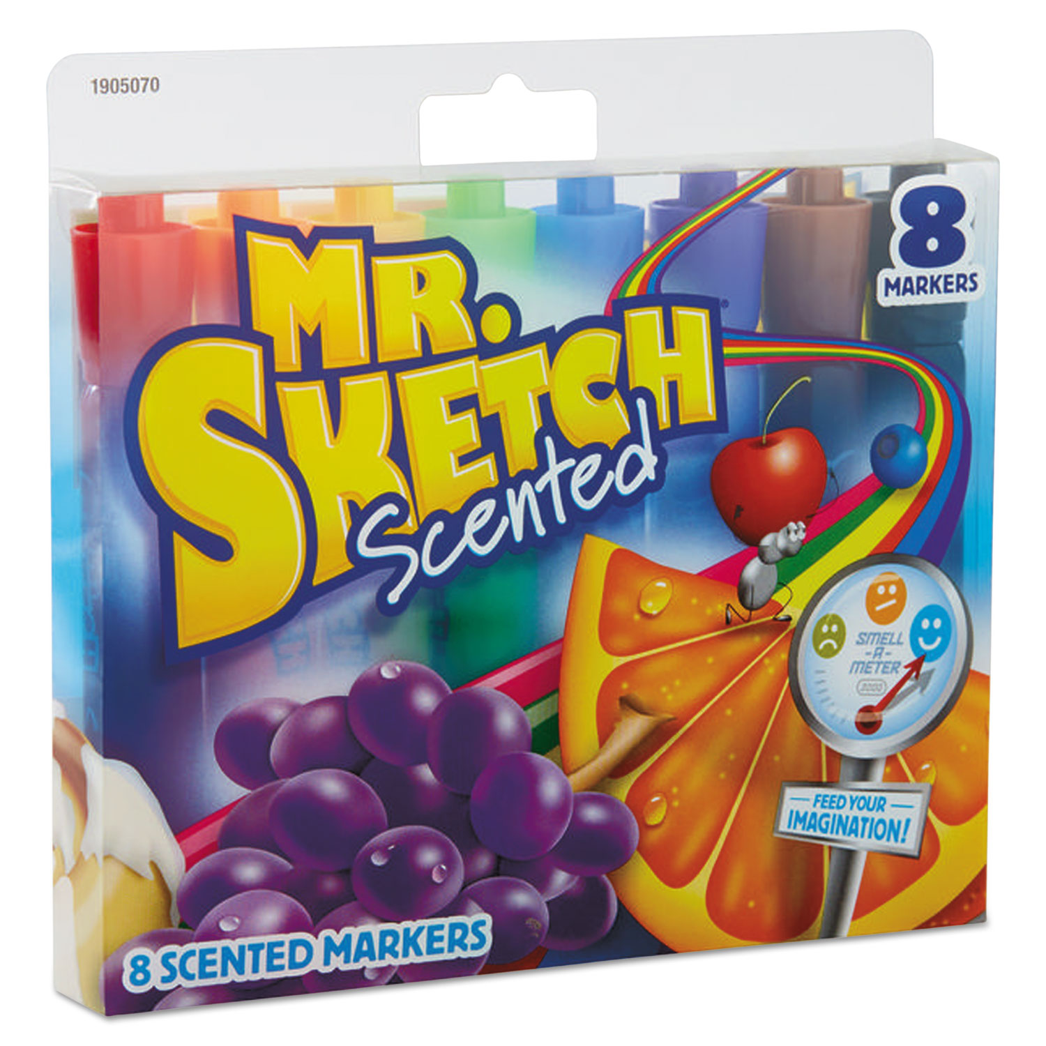 Mr. Sketch Scented Watercolor Marker Chisel Tip 12 Colors 192/Set